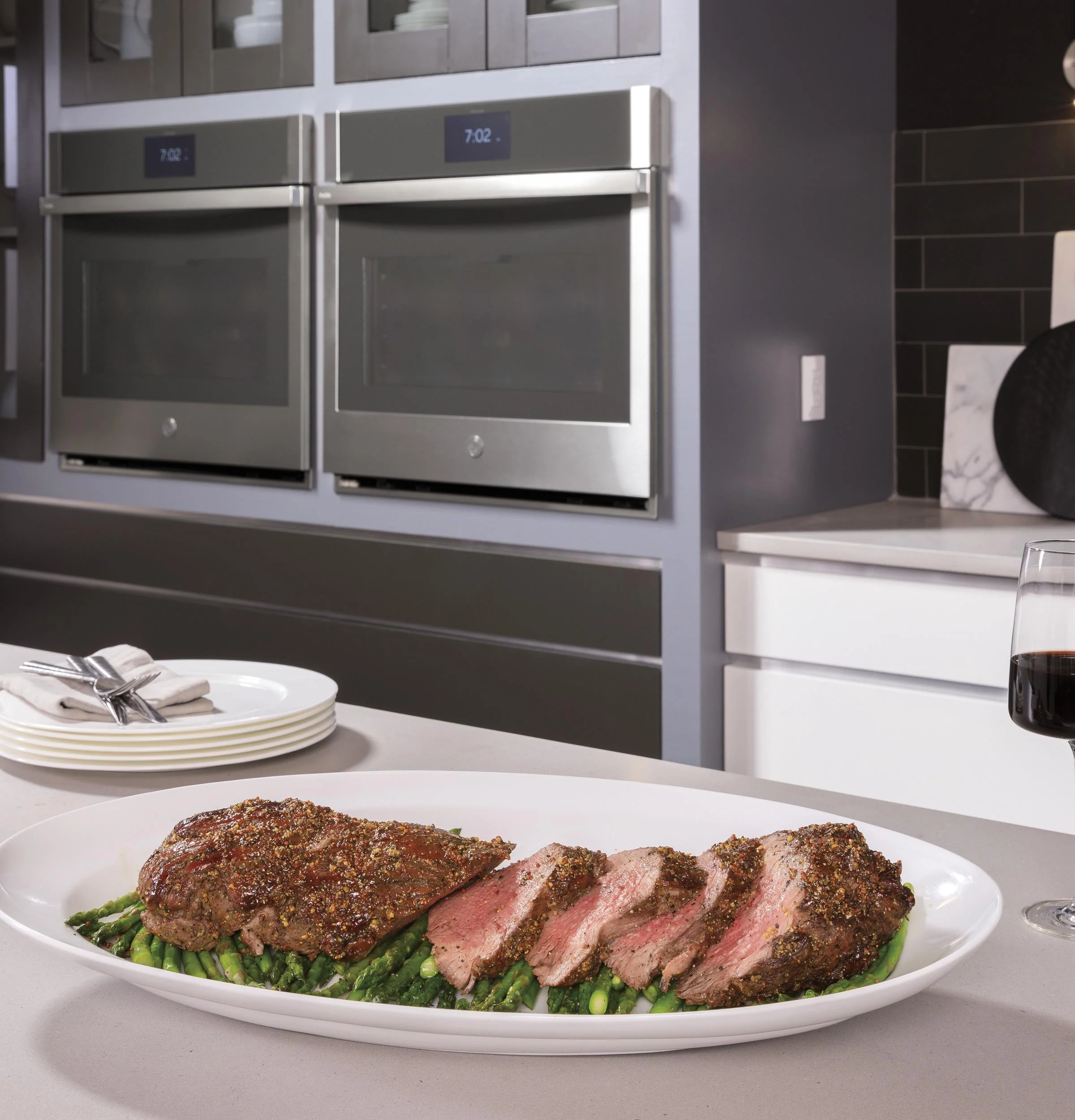 PTD7000BNTS GE Profile™ 30" Smart Built-In Convection Double Wall Oven with No Preheat Air Fry and Precision Cooking - Image 29