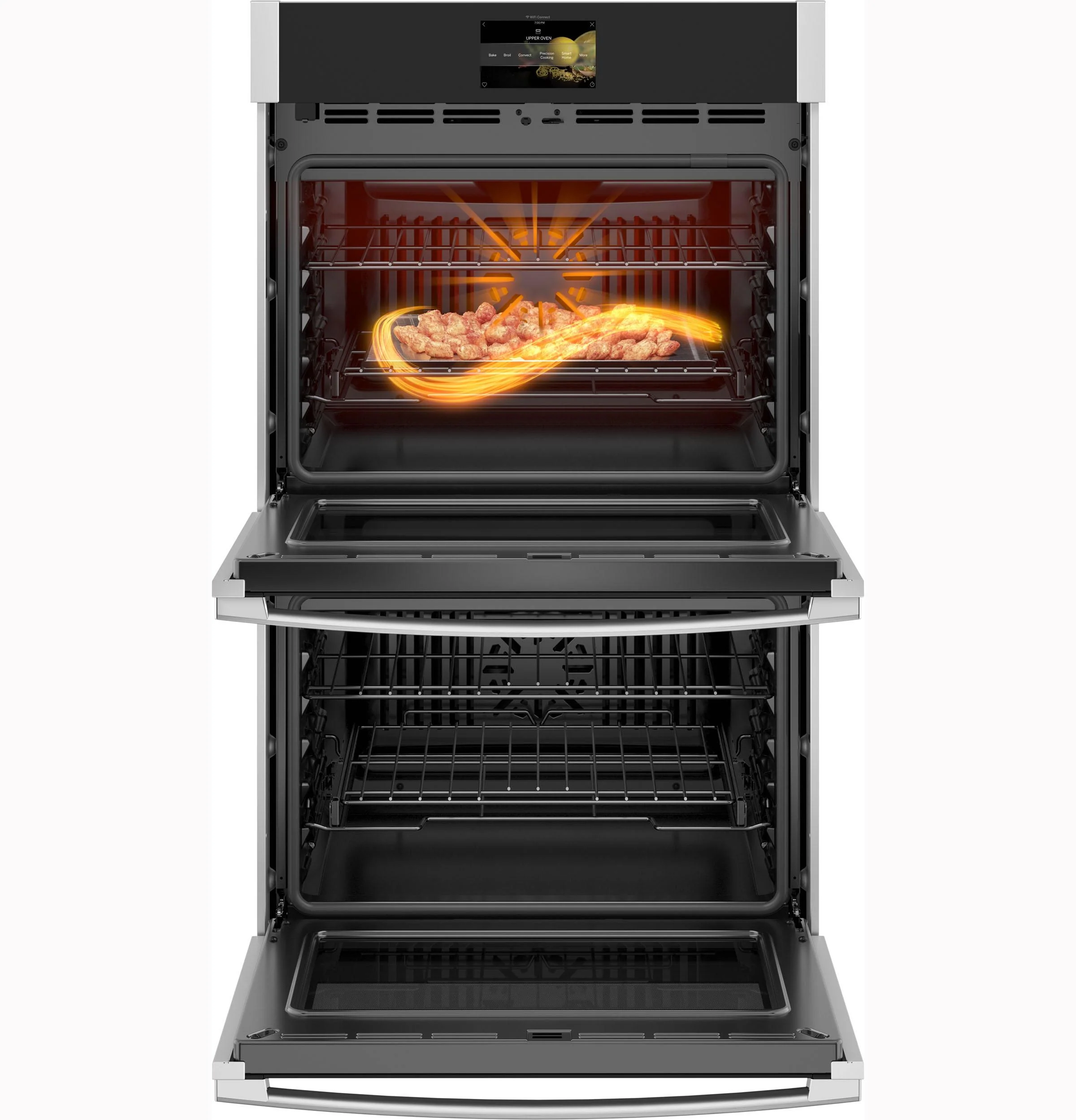 PTD7000SNSS GE Profile™ 30" Smart Built-In Convection Double Wall Oven with No Preheat Air Fry and Precision Cooking - Image 5