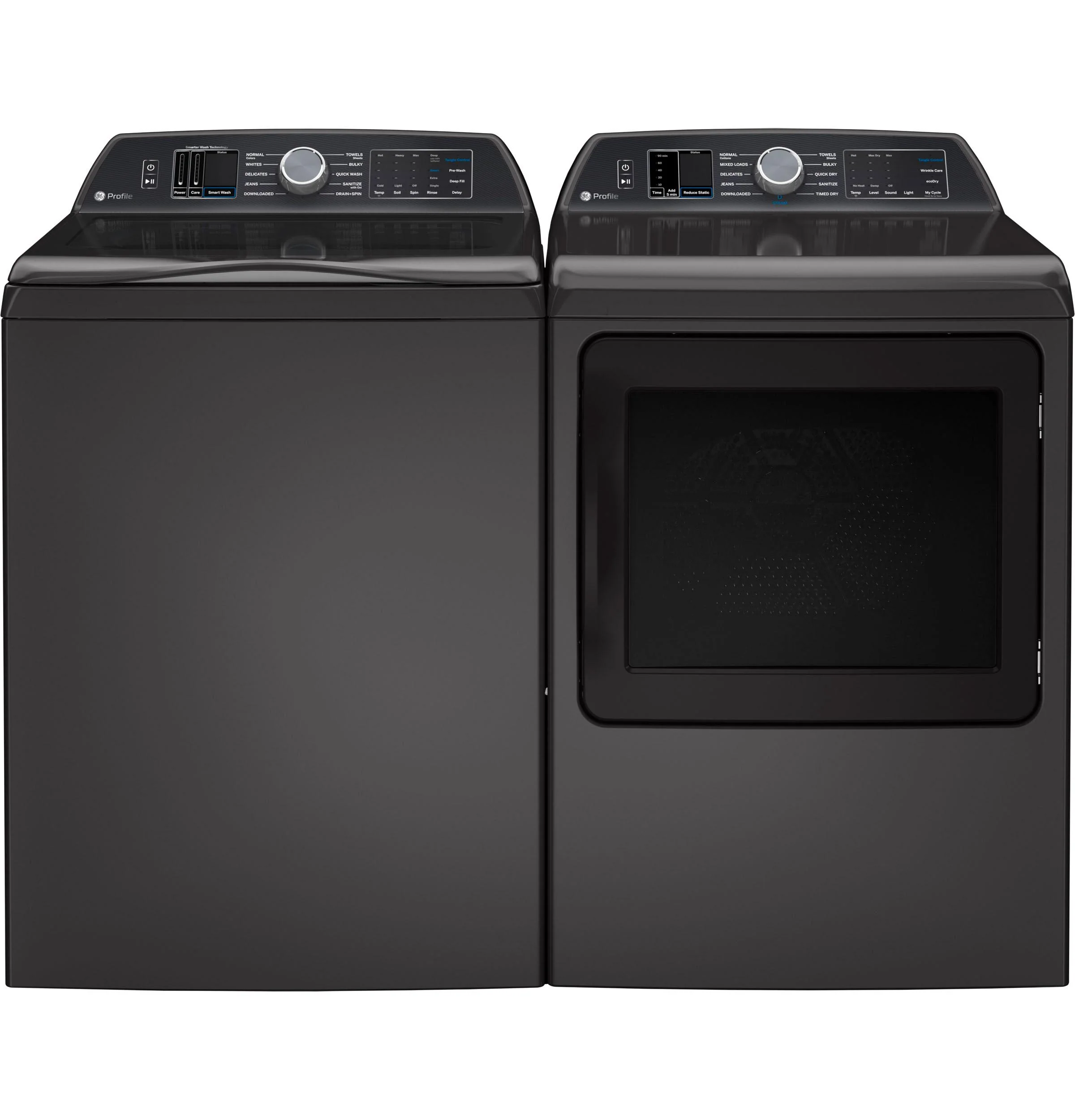 PTD70EBPTDG GE Profile™ ENERGY STAR® 7.4 cu. ft. Capacity Smart aluminized alloy drum Electric Dryer with Sanitize Cycle and Sensor Dry - Image 6