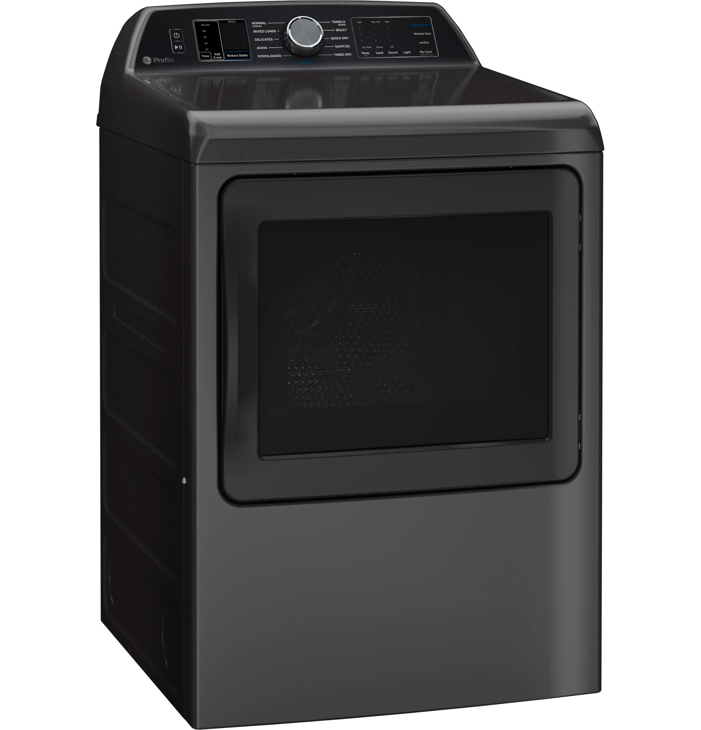 PTD70GBPTDG GE Profile™ ENERGY STAR® 7.4 cu. ft. Capacity Smart aluminized alloy drum Gas Dryer with Sanitize Cycle and Sensor Dry - Image 3