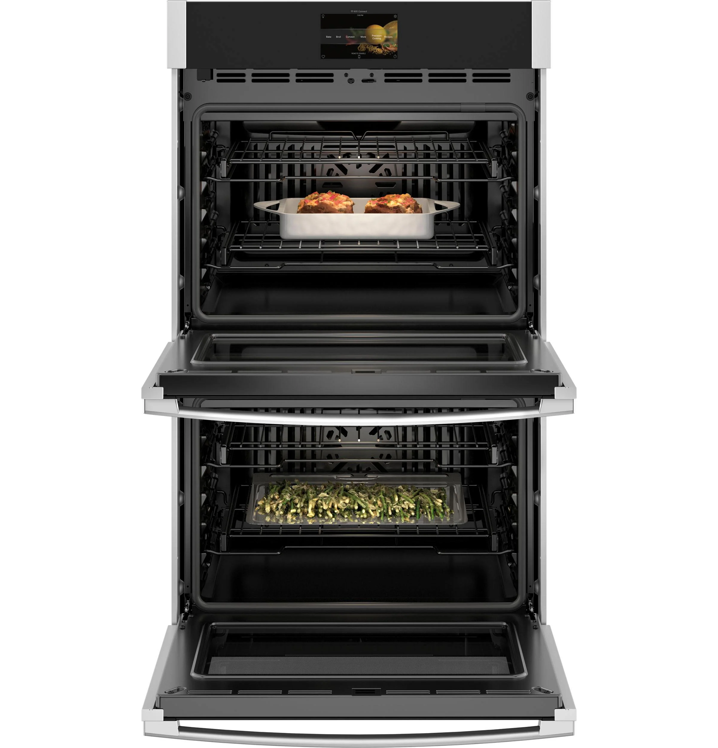 PTD9000SNSS GE Profile™ 30" Smart Built-In Convection Double Wall Oven with In-Oven Camera and No Preheat Air Fry - Image 3