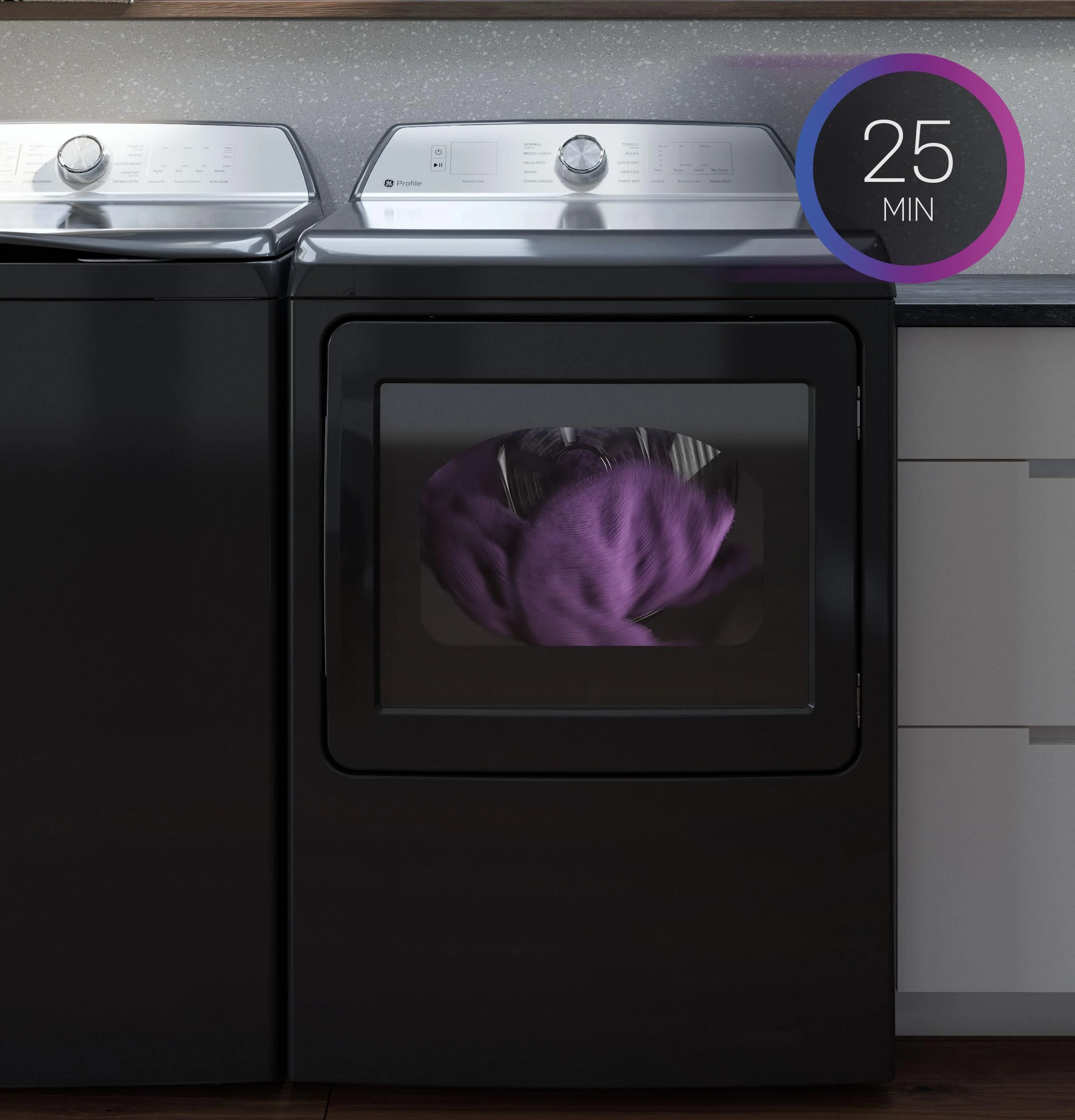 PTD90GBPTDG GE Profile™ ENERGY STAR® 7.3 cu. ft. Capacity Smart Gas Dryer with Fabric Refresh - Image 17