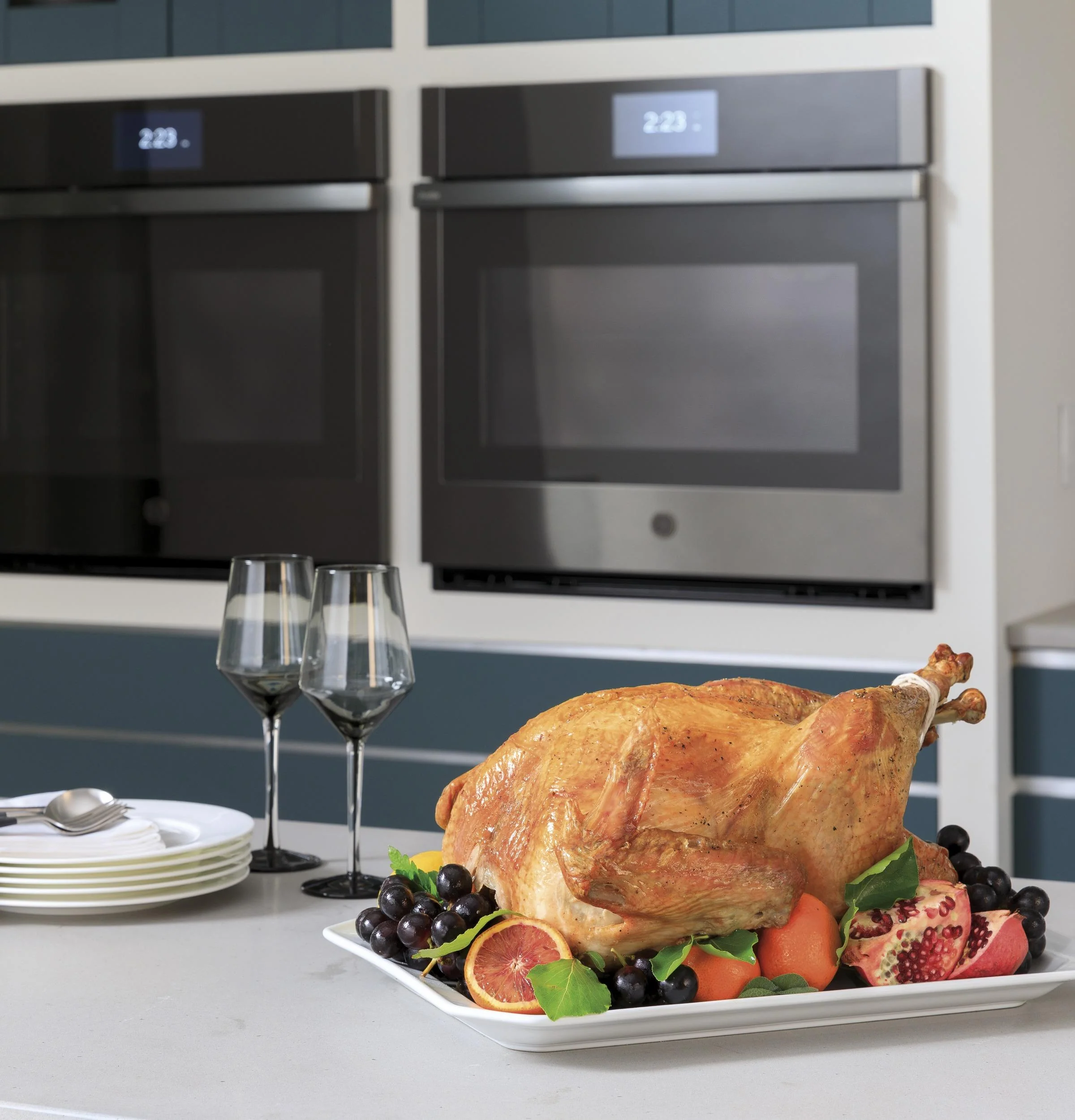 PTS7000BNTS GE Profile™ 30" Smart Built-In Convection Single Wall Oven with No Preheat Air Fry and Precision Cooking - Image 30