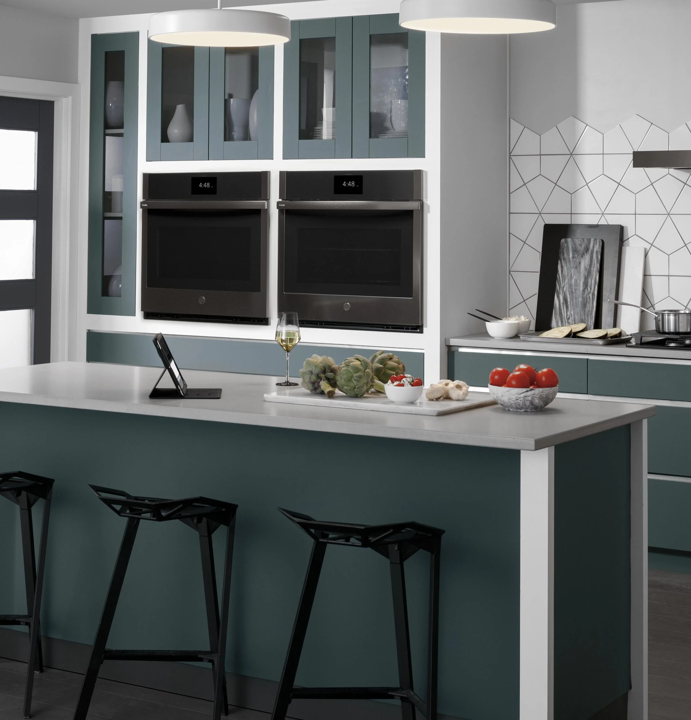 PTS7000BNTS GE Profile™ 30" Smart Built-In Convection Single Wall Oven with No Preheat Air Fry and Precision Cooking - Image 32