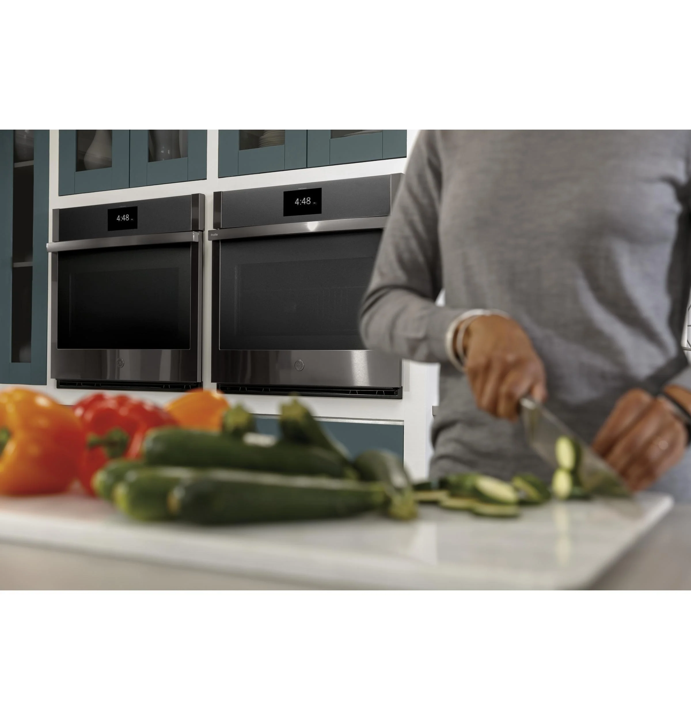 PTS7000BNTS GE Profile™ 30" Smart Built-In Convection Single Wall Oven with No Preheat Air Fry and Precision Cooking - Image 33