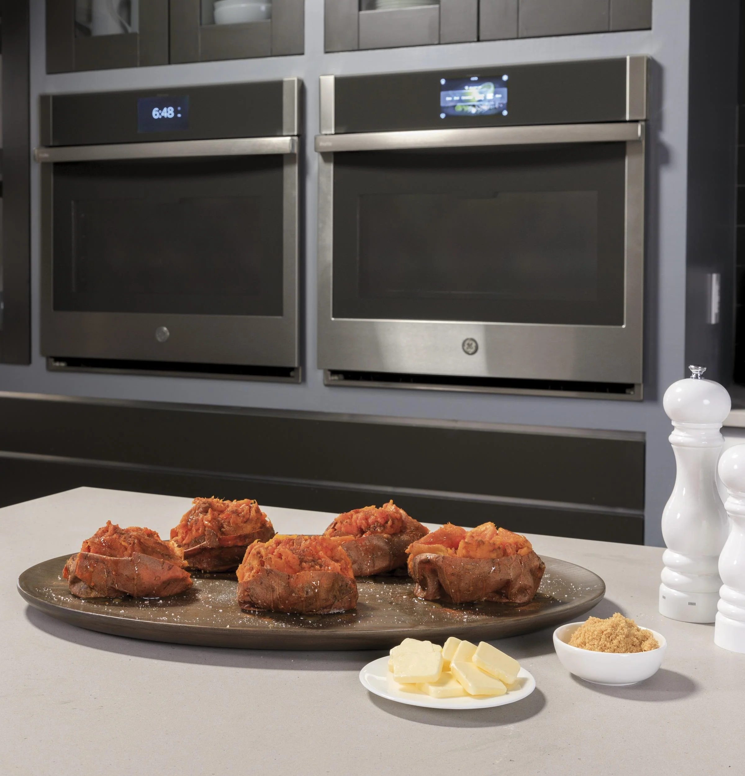 PTS7000BNTS GE Profile™ 30" Smart Built-In Convection Single Wall Oven with No Preheat Air Fry and Precision Cooking - Image 37