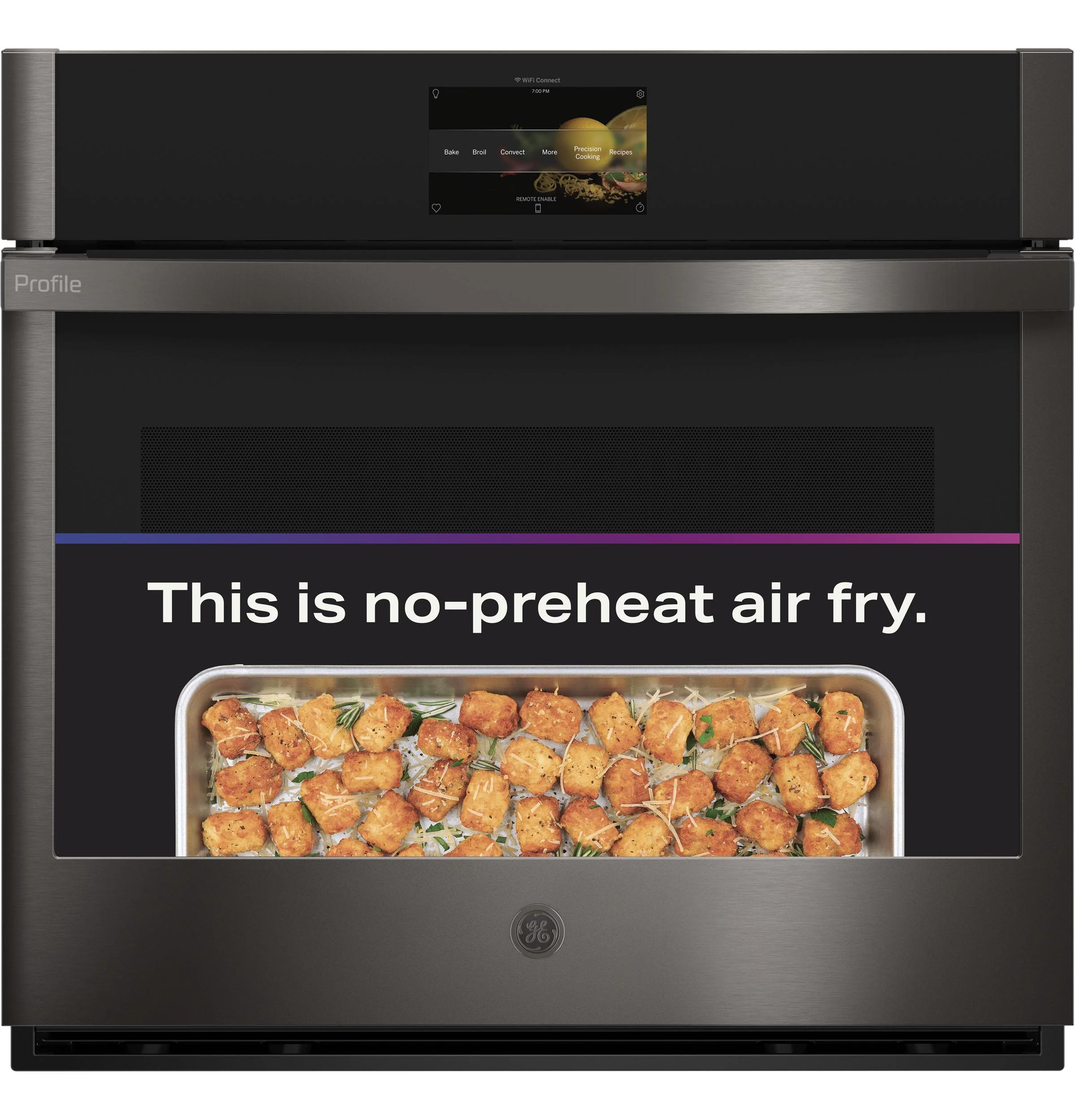 PTS7000BNTS GE Profile™ 30" Smart Built-In Convection Single Wall Oven with No Preheat Air Fry and Precision Cooking - Image 6