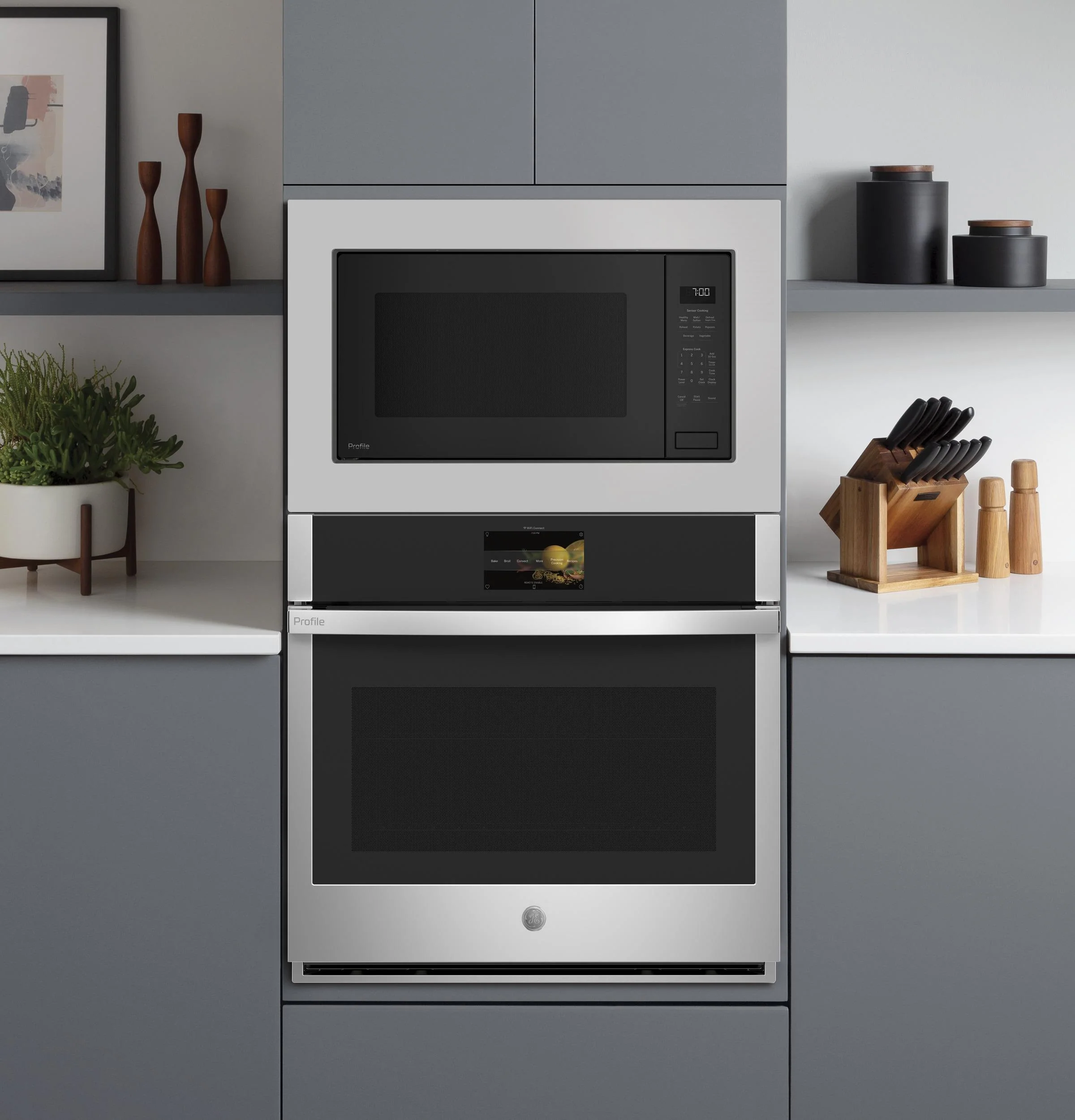 PTS7000SNSS GE Profile™ 30" Smart Built-In Convection Single Wall Oven with No Preheat Air Fry and Precision Cooking - Image 19