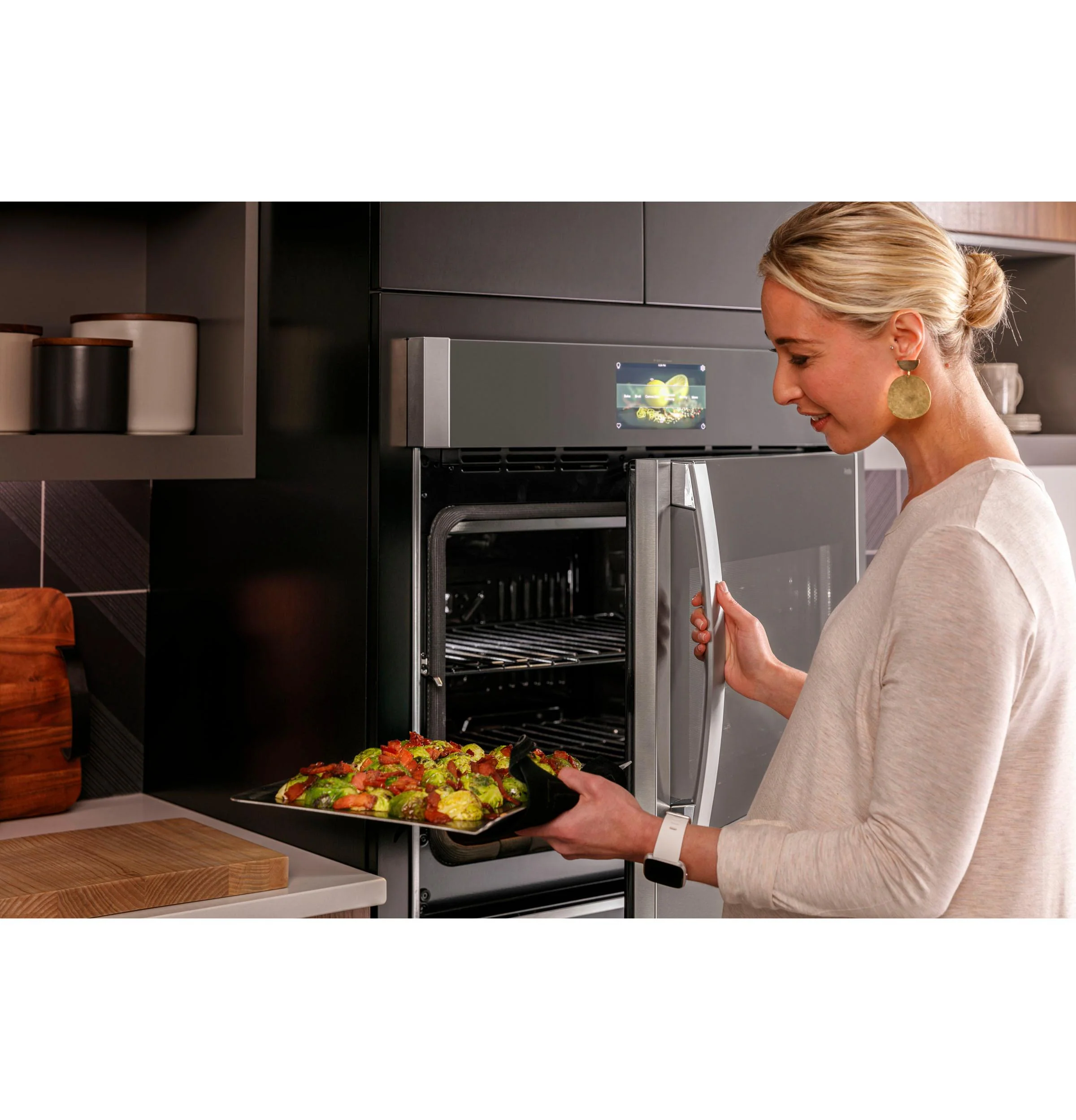PTS700LSNSS GE Profile™ 30" Smart Built-In Convection Single Wall Oven with Left-Hand Side-Swing Doors - Image 5