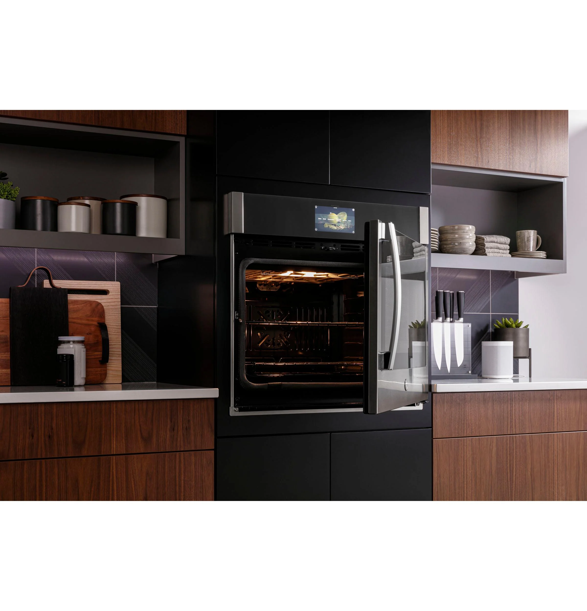 PTS700RSNSS GE Profile™ 30" Smart Built-In Convection Single Wall Oven with Right-Hand Side-Swing Doors - Image 8