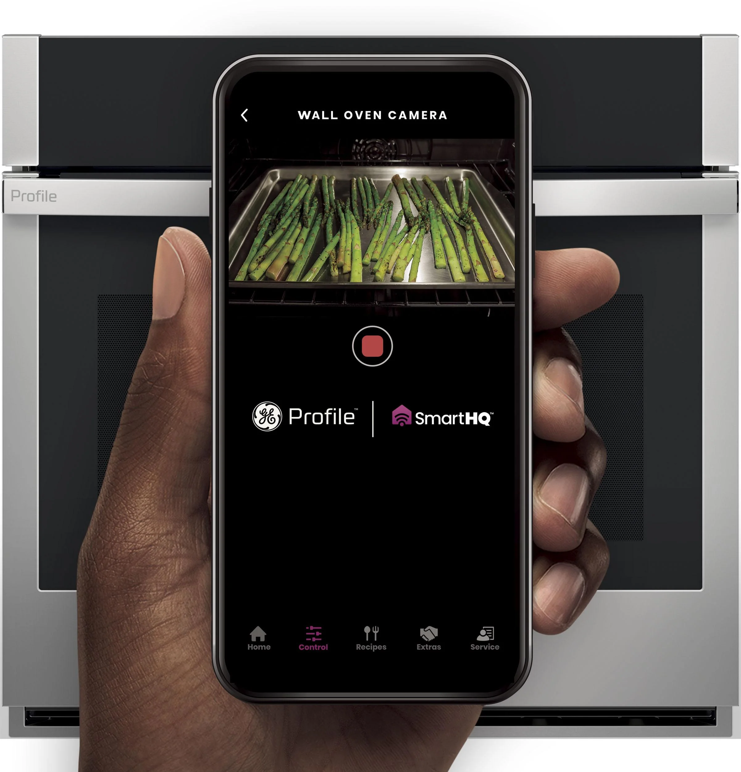 PTS9000SNSS GE Profile™ 30" Smart Built-In Convection Single Wall Oven with In-Oven Camera and No Preheat Air Fry - Image 6