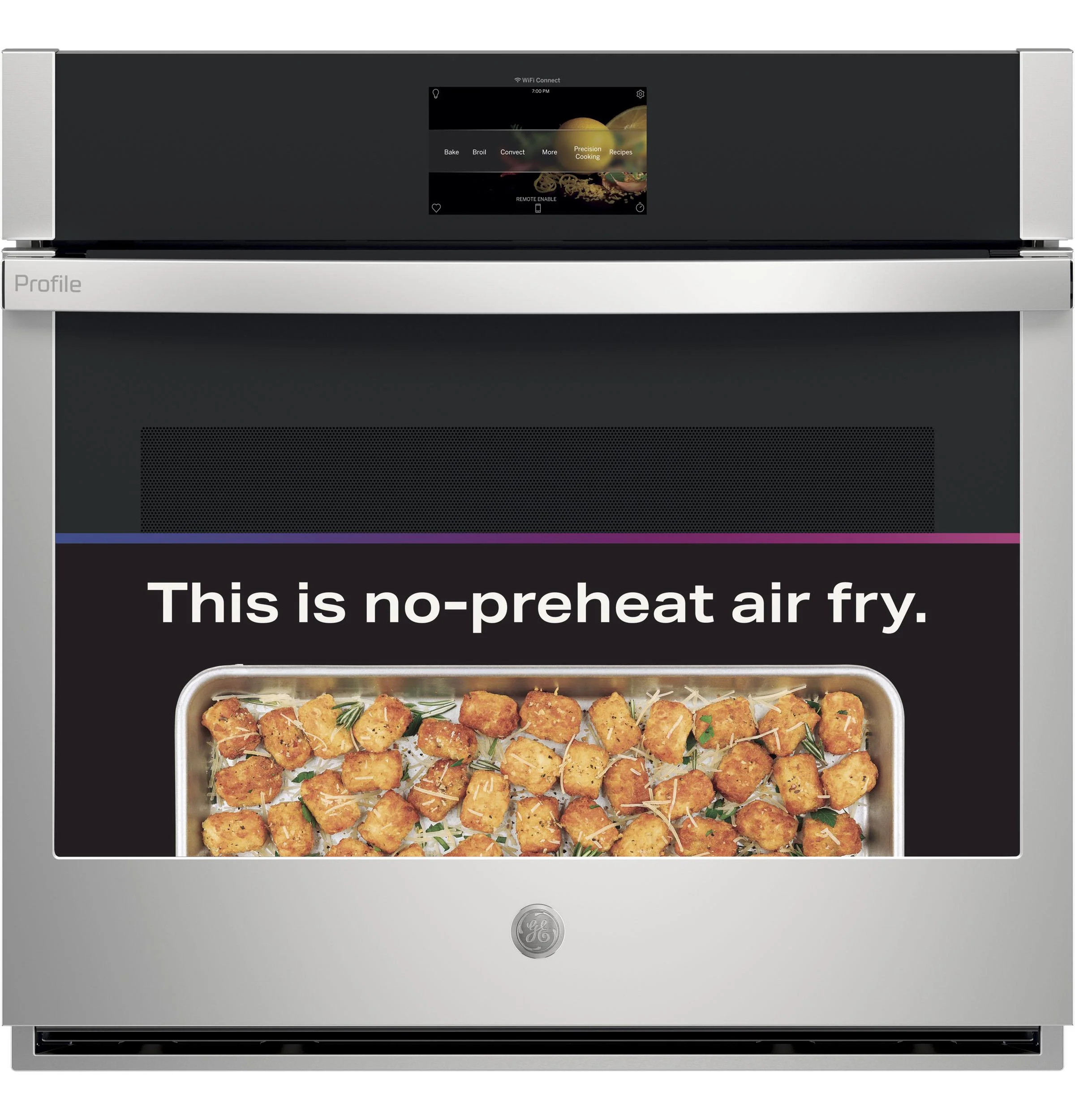 PTS9000SNSS GE Profile™ 30" Smart Built-In Convection Single Wall Oven with In-Oven Camera and No Preheat Air Fry - Image 7