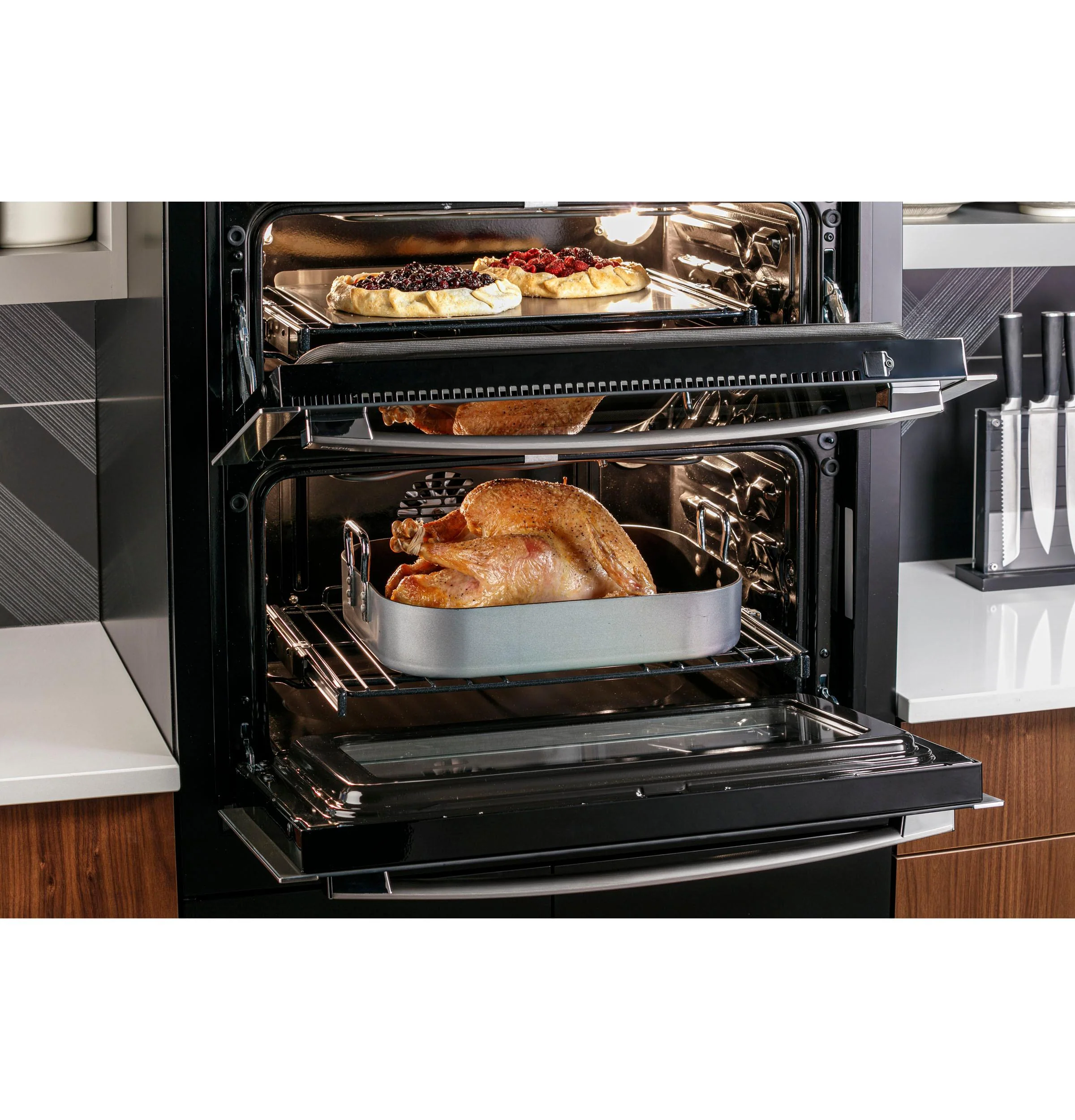 PTS9200SNSS GE Profile™ 30" Smart Built-In Twin Flex Convection Wall Oven - Image 10