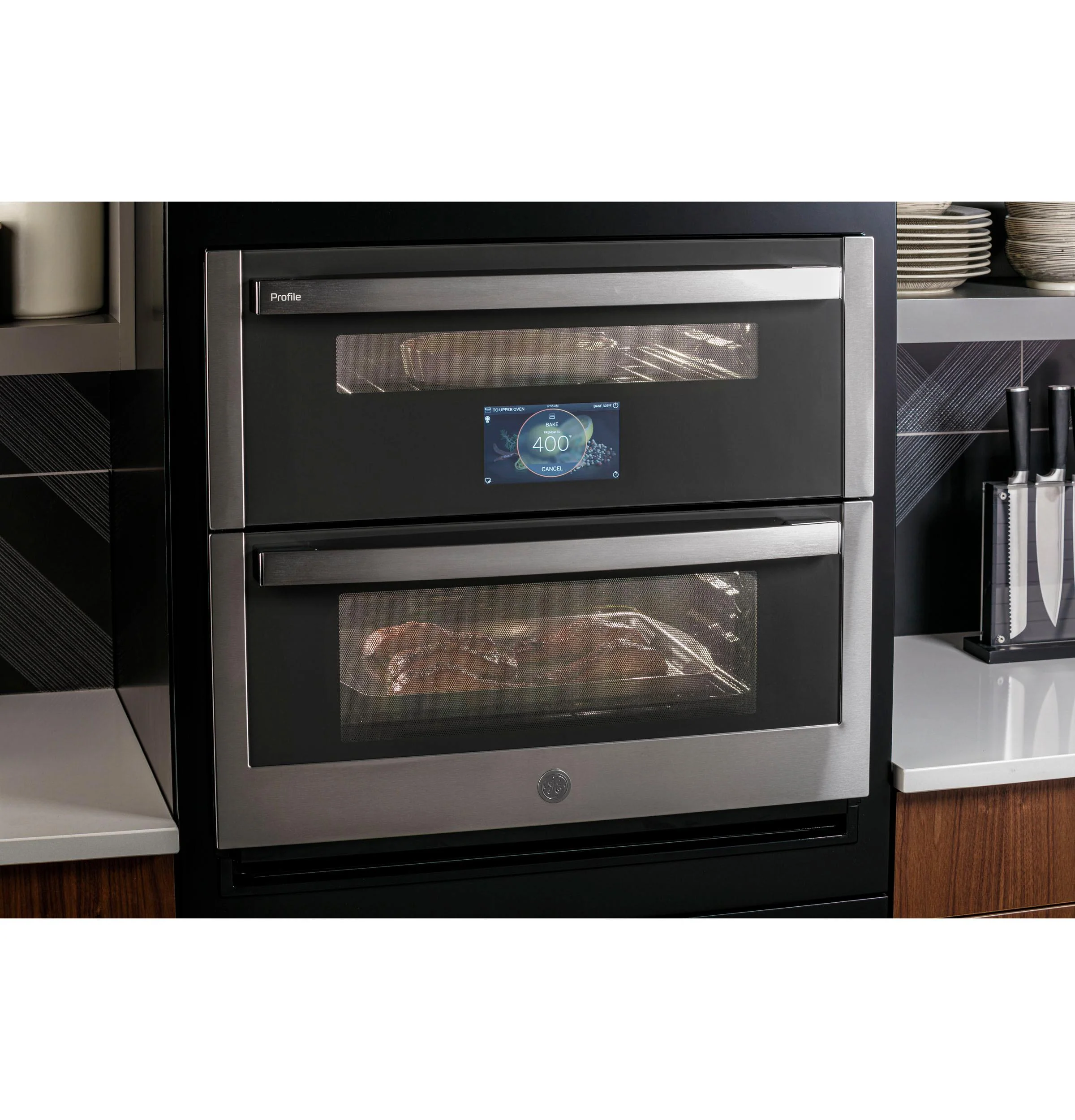 PTS9200SNSS GE Profile™ 30" Smart Built-In Twin Flex Convection Wall Oven - Image 7
