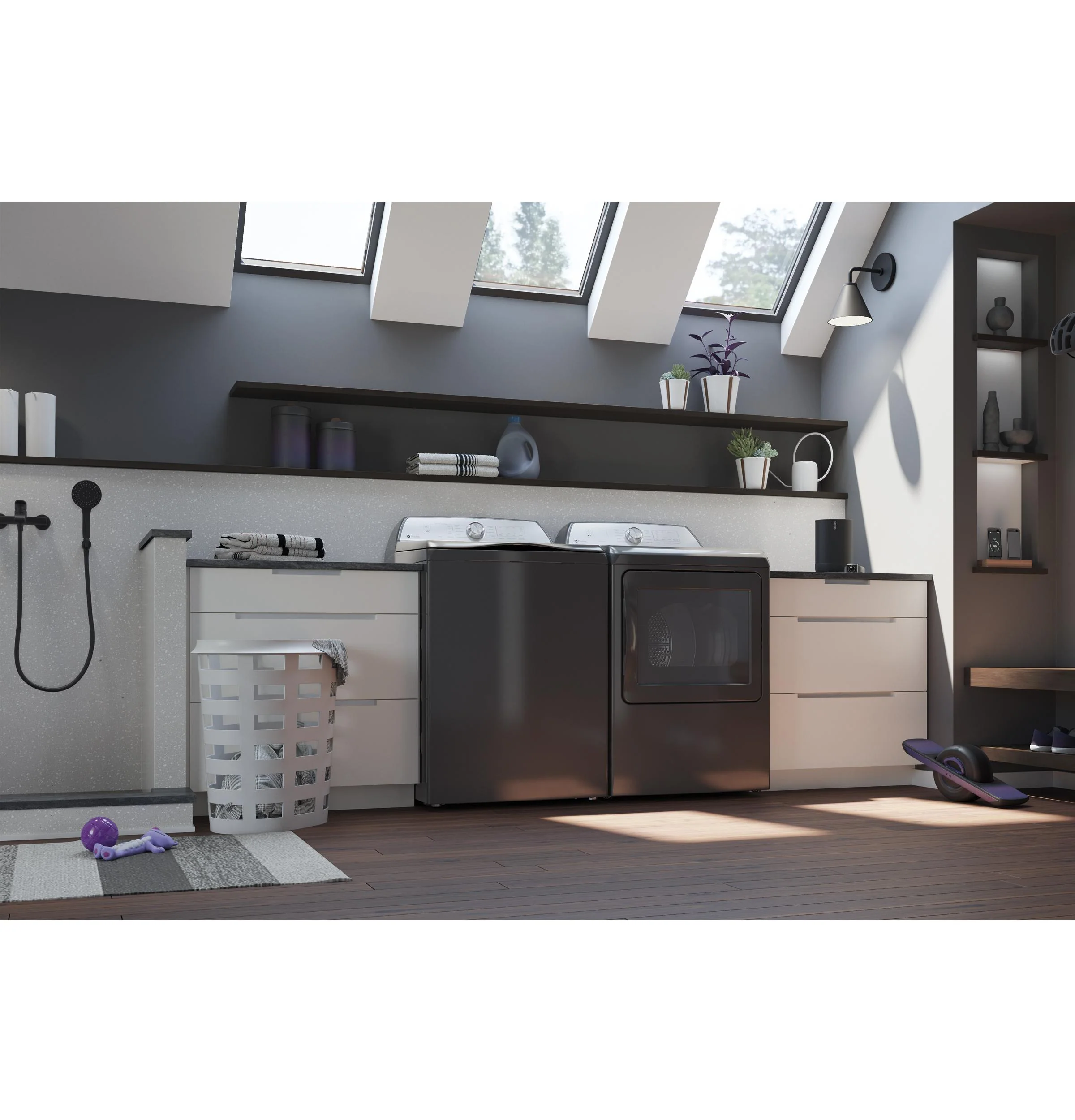 PTW600BPRDG GE Profile™ ENERGY STAR® 5.0 cu. ft. Capacity Washer with Smarter Wash Technology and FlexDispense™ - Image 27