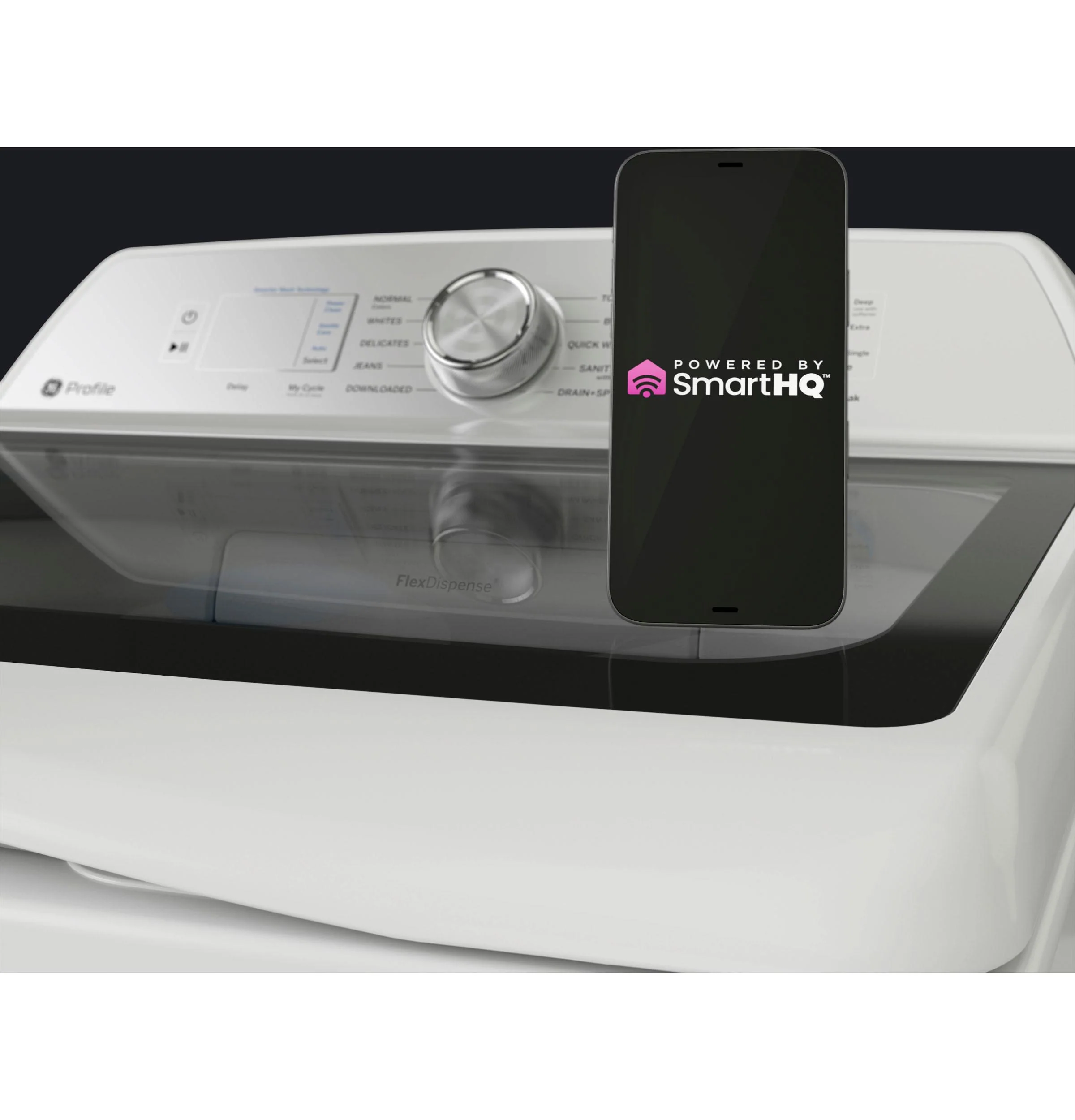 PTW605BPRDG GE Profile™ ENERGY STAR® 4.9 cu. ft. Capacity Washer with Smarter Wash Technology and FlexDispense™ - Image 32