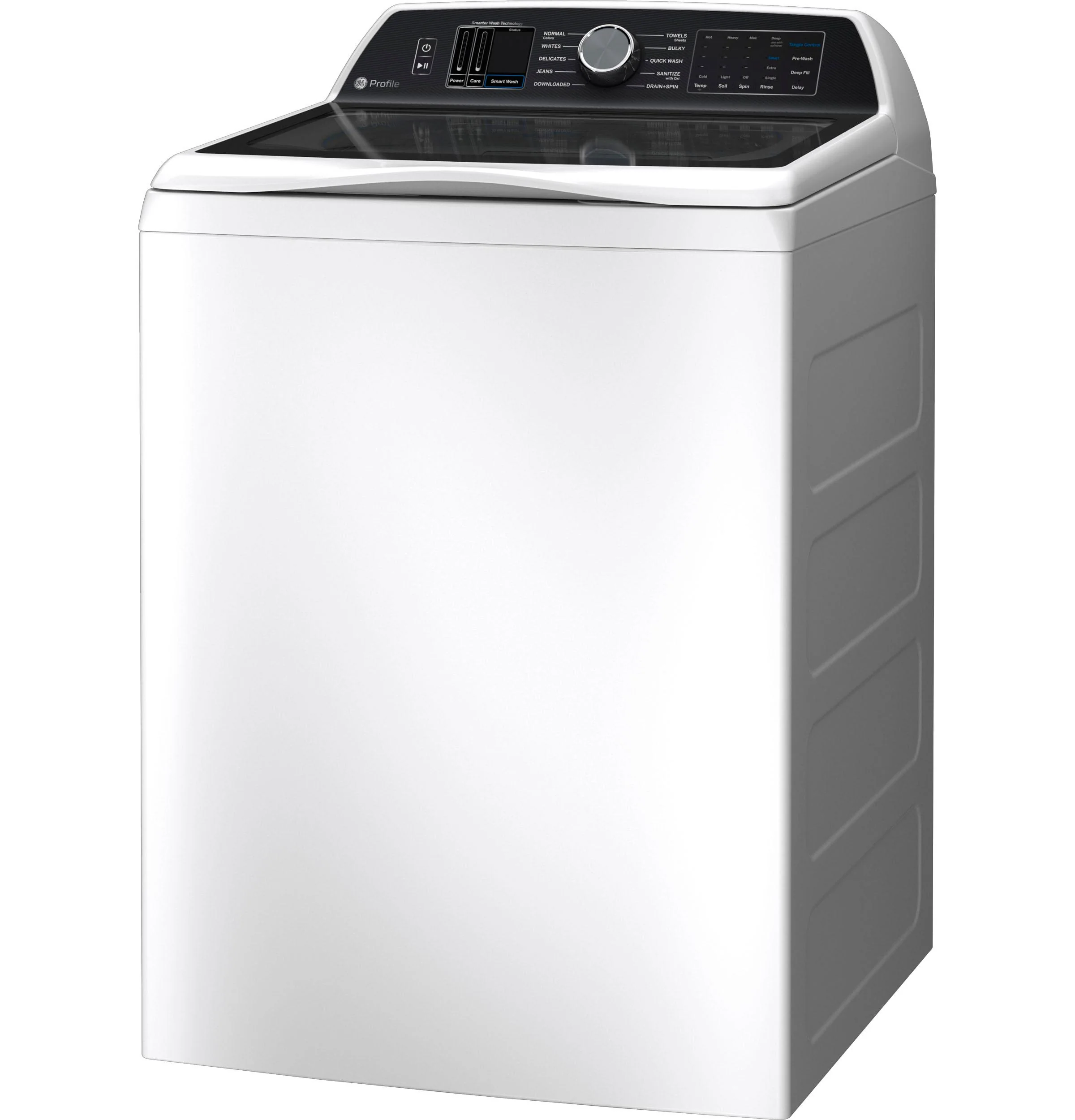 PTW700BSTWS GE Profile™ ENERGY STAR® 5.4 cu. ft. Capacity Washer with Smarter Wash Technology and FlexDispense™ - Image 3