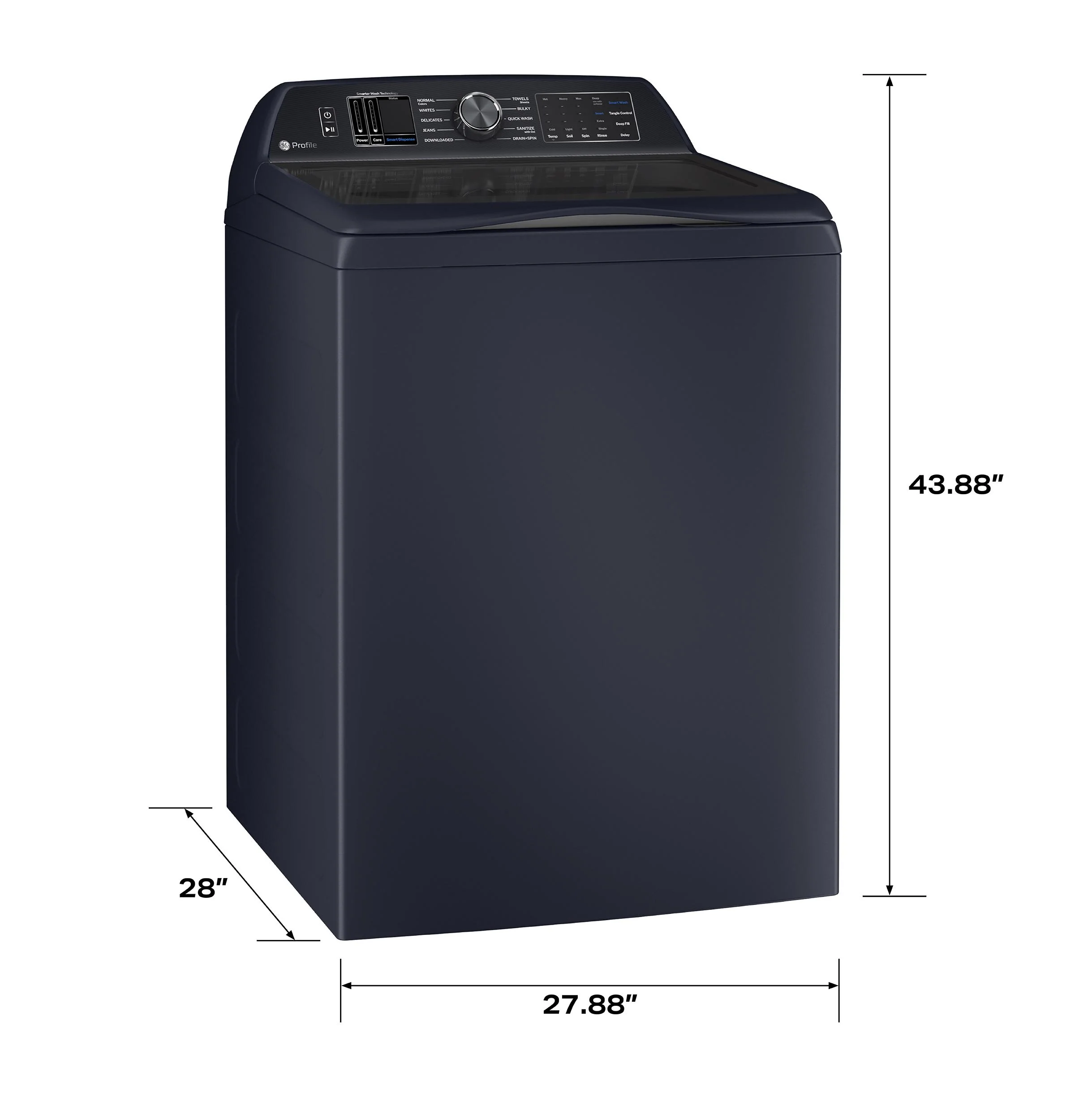 PTW800BPWRS GE Profile™ ENERGY STAR® 5.4 cu. ft. Capacity Washer with Smarter Wash Technology and Adaptive SmartDispense - Image 18