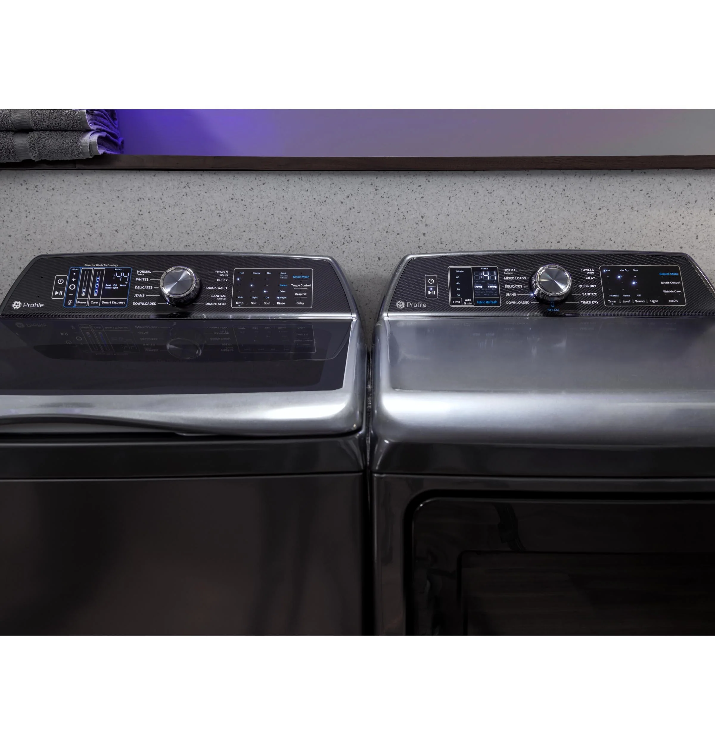 PTW900BPTDG GE Profile™ ENERGY STAR® 5.4 cu. ft. Capacity Washer with Smarter Wash Technology and FlexDispense™ - Image 13