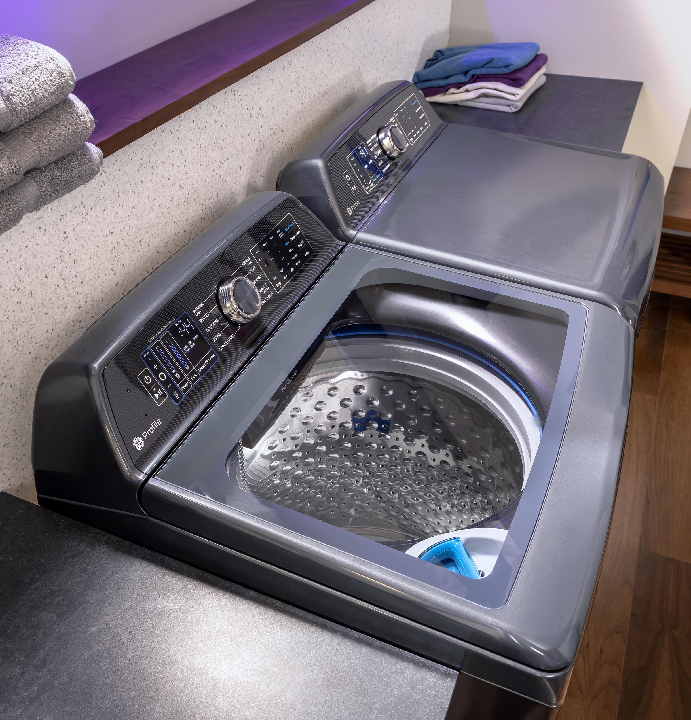 PTW900BPTDG GE Profile™ ENERGY STAR® 5.4 cu. ft. Capacity Washer with Smarter Wash Technology and FlexDispense™ - Image 34