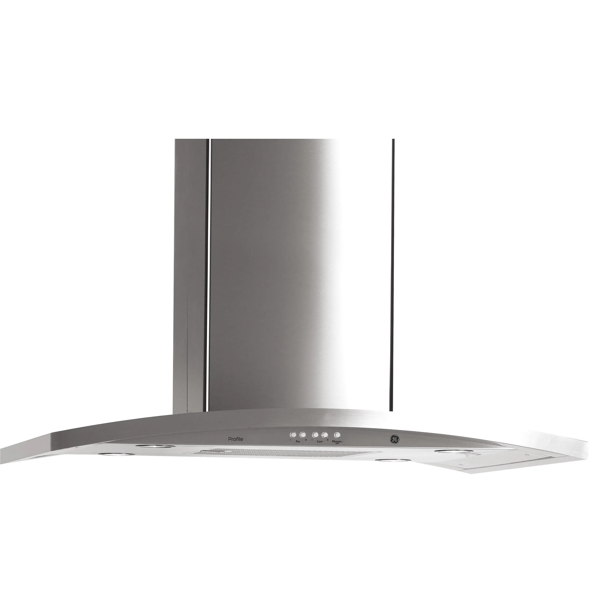 GE Profile™ 36" Island-Mount Chimney Hood - Image 2