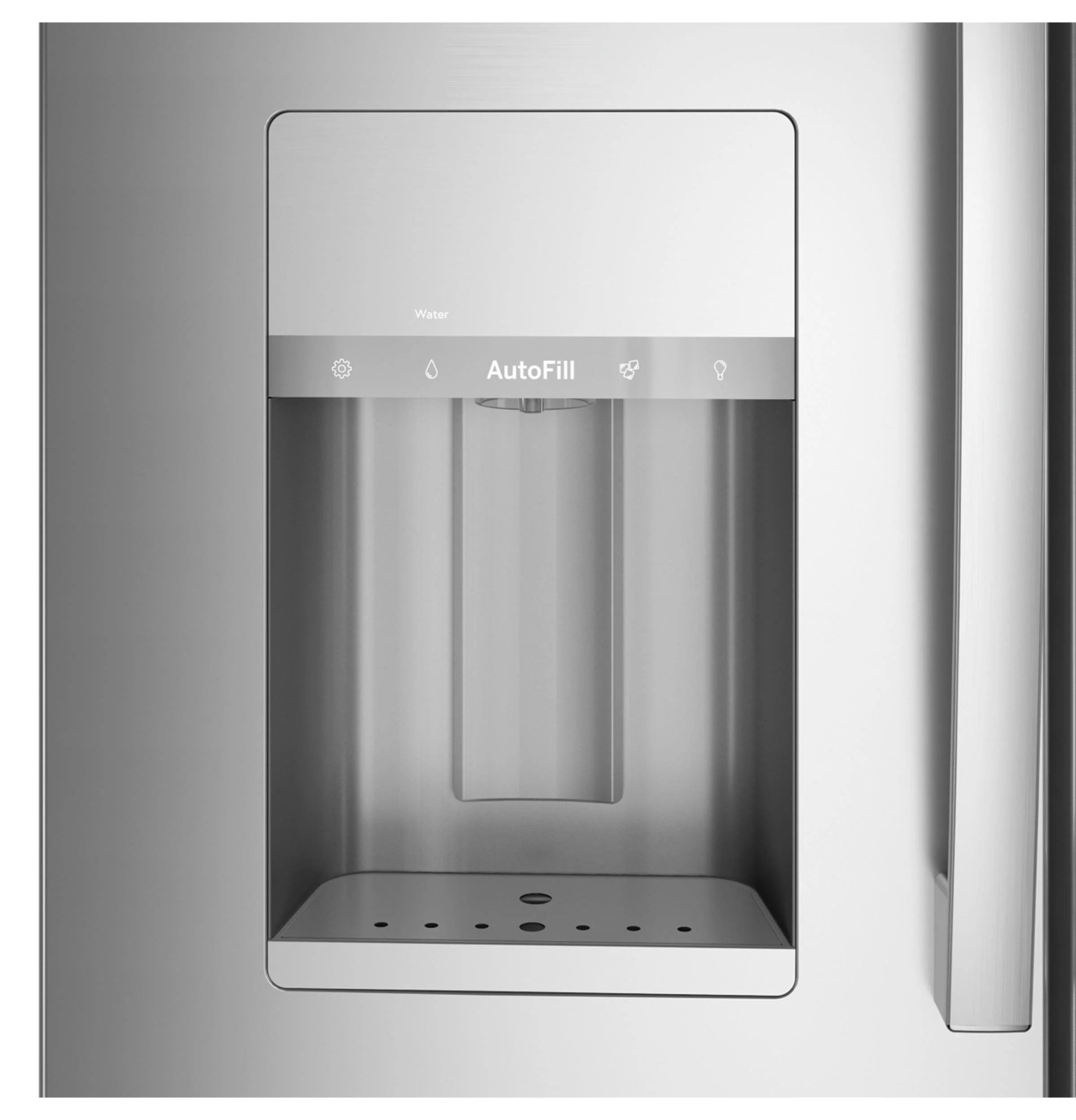 PVD28BYNFS GE Profile™ ENERGY STAR® 27.9 Cu. Ft. Smart Fingerprint Resistant 4-Door French-Door Refrigerator with Door In Door - Image 8