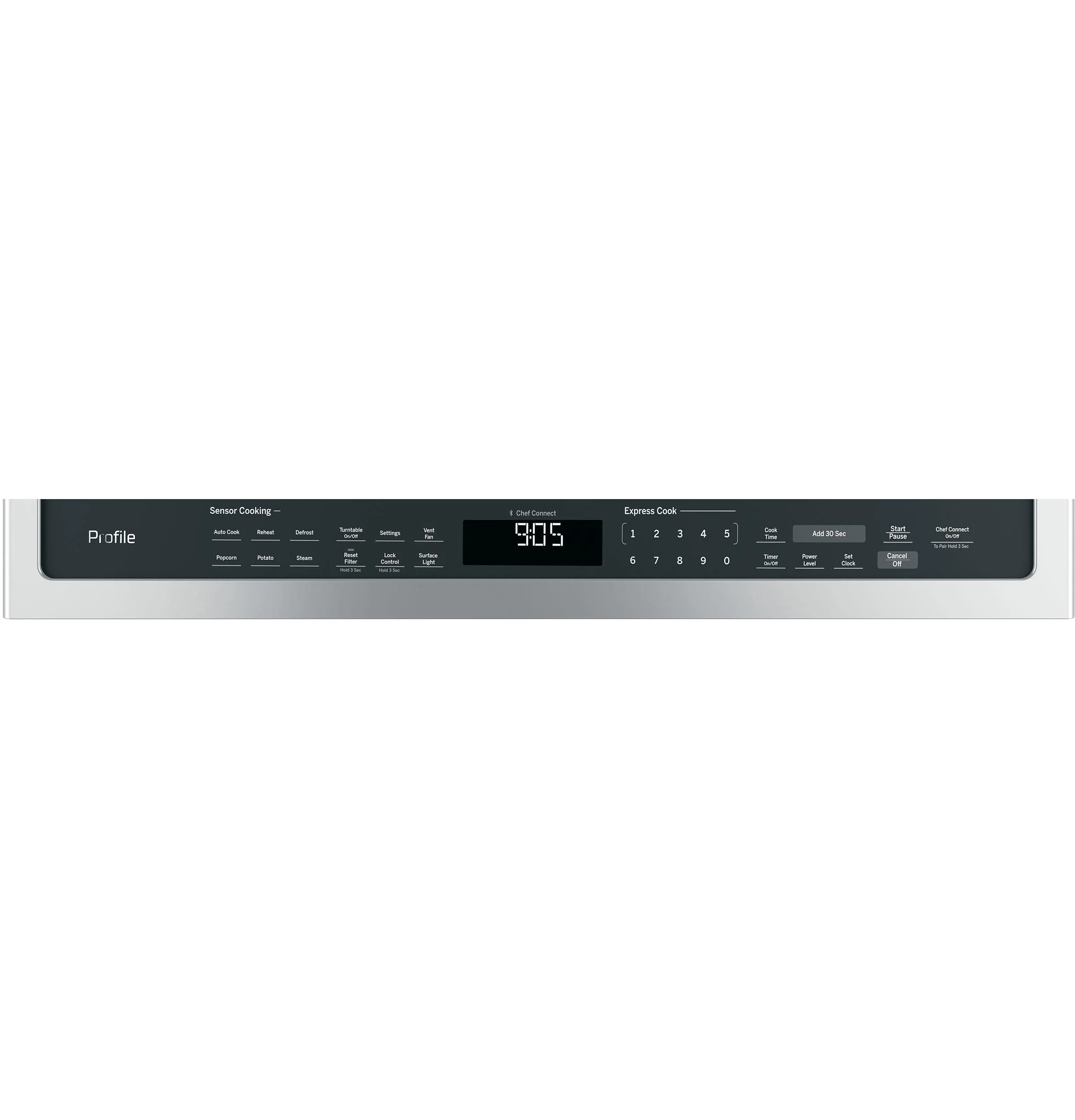 PVM9005SJSS GE Profile™ 2.1 Cu. Ft. Over-the-Range Sensor Microwave Oven - Image 2