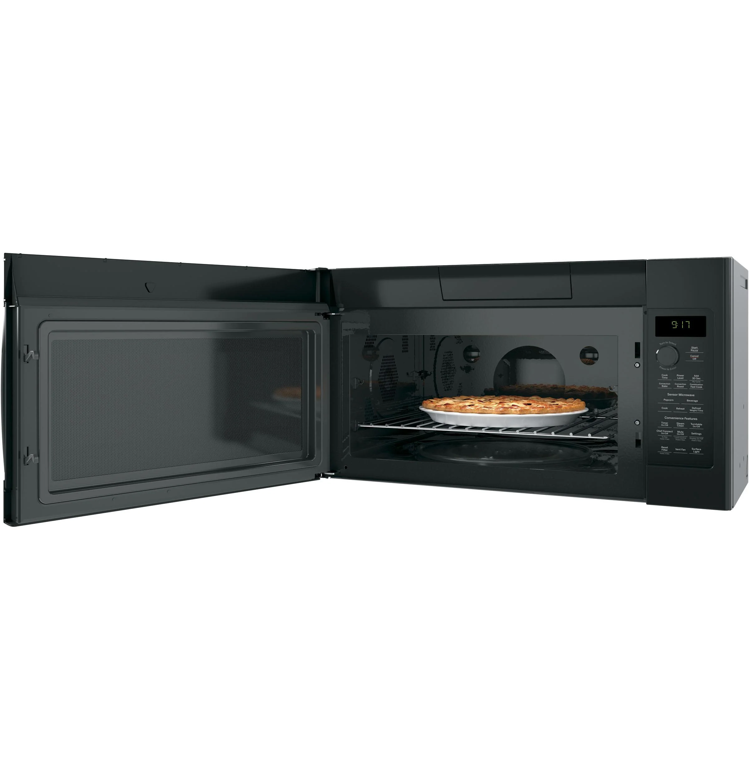 GE Profile™ 1.7 Cu. Ft. Convection Over-the-Range Microwave Oven - Image 4