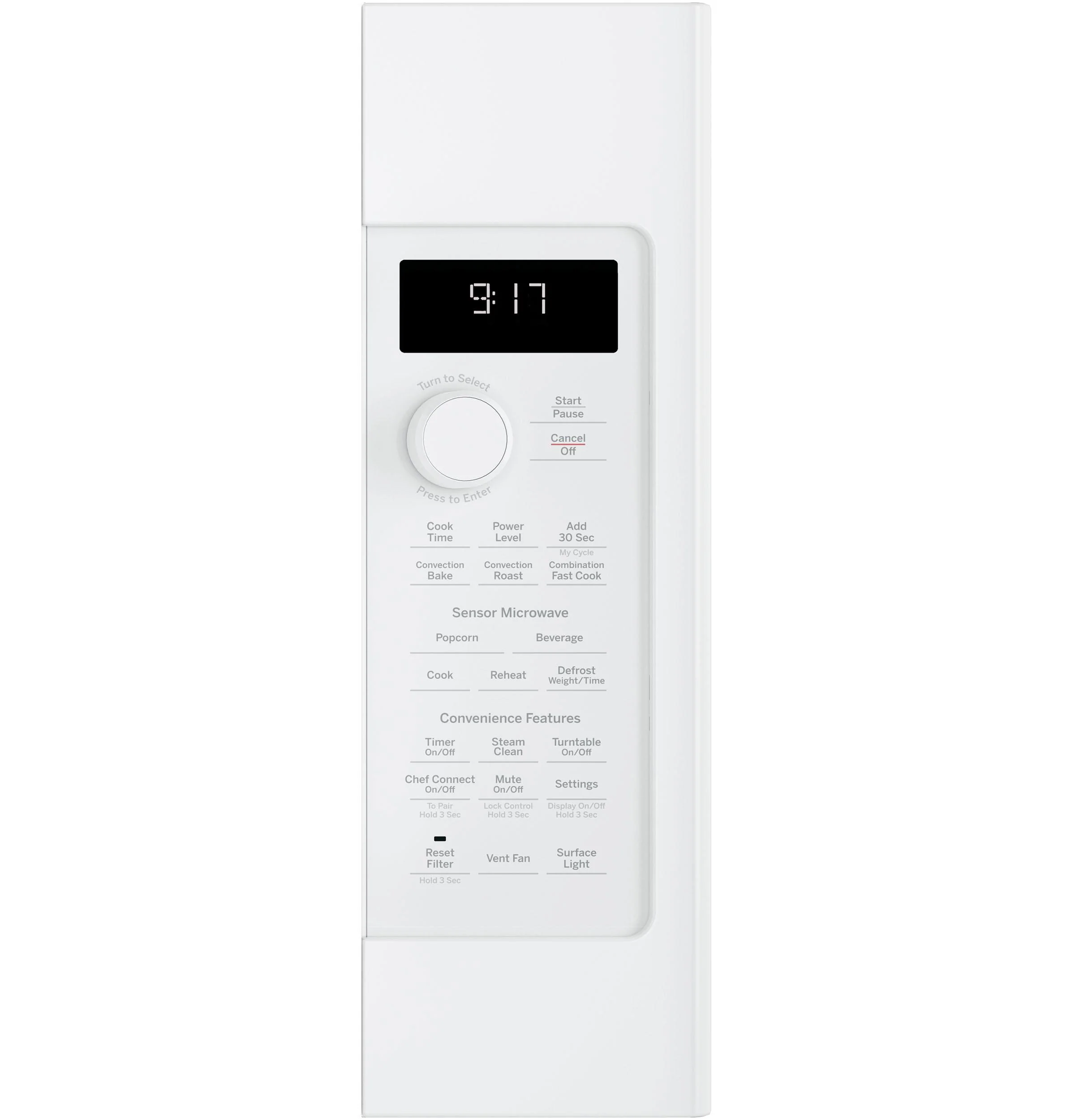 GE Profile™ 1.7 Cu. Ft. Convection Over-the-Range Microwave Oven - Image 3