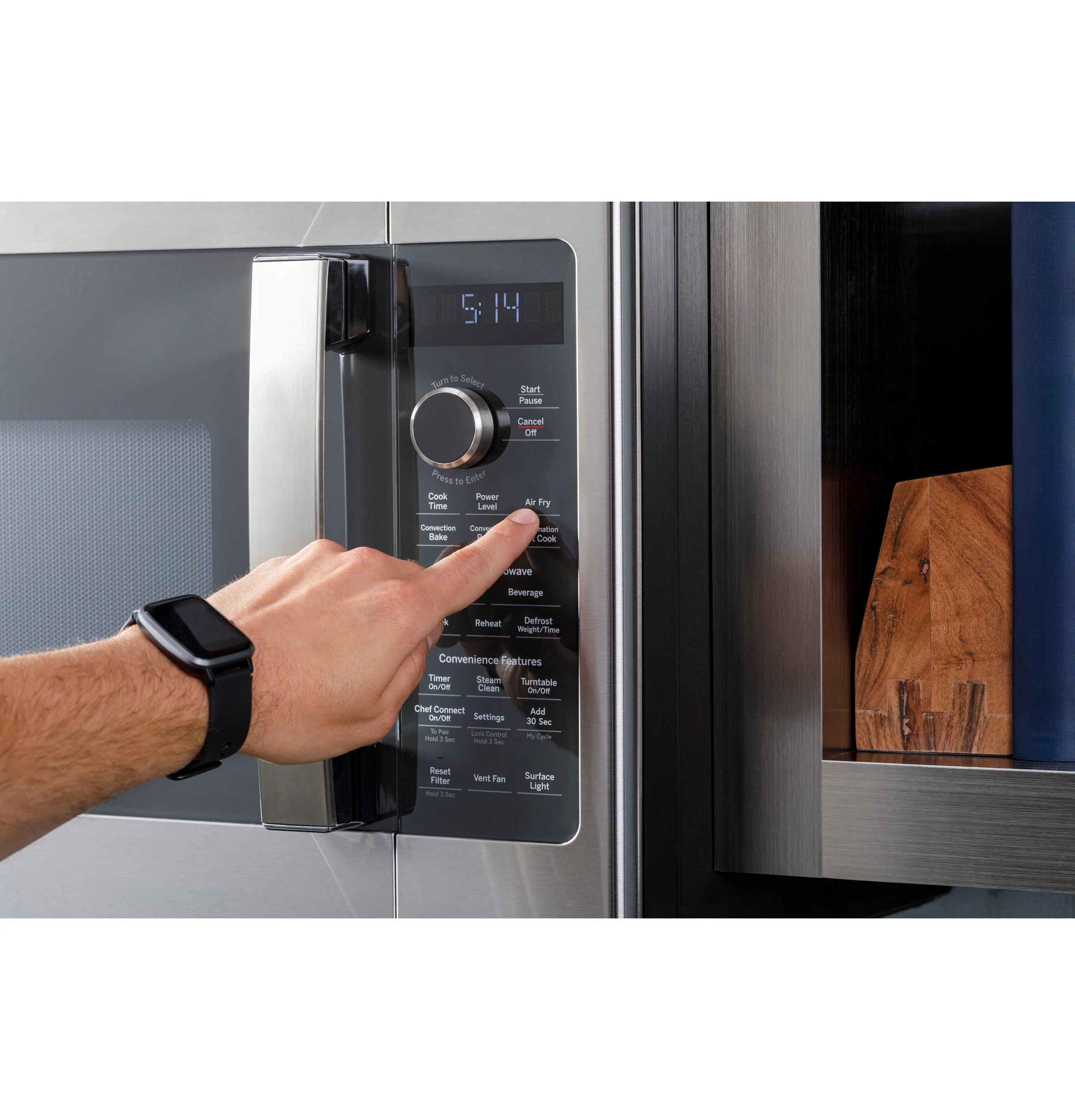 PVM9179DRBB GE Profile™ 1.7 Cu. Ft. Convection Over-the-Range Microwave Oven - Image 5