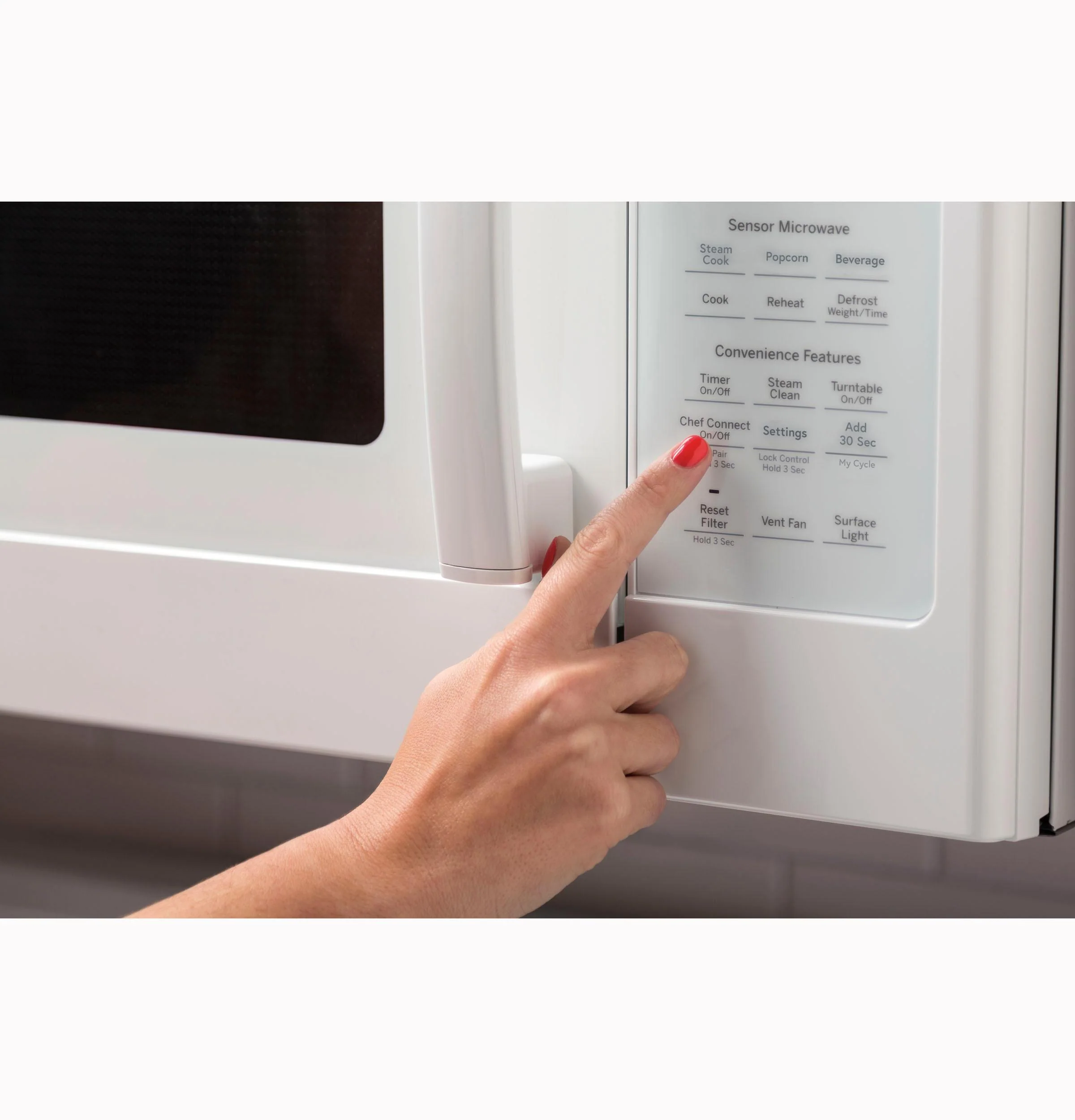 PVM9179DRWW GE Profile™ 1.7 Cu. Ft. Convection Over-the-Range Microwave Oven - Image 4