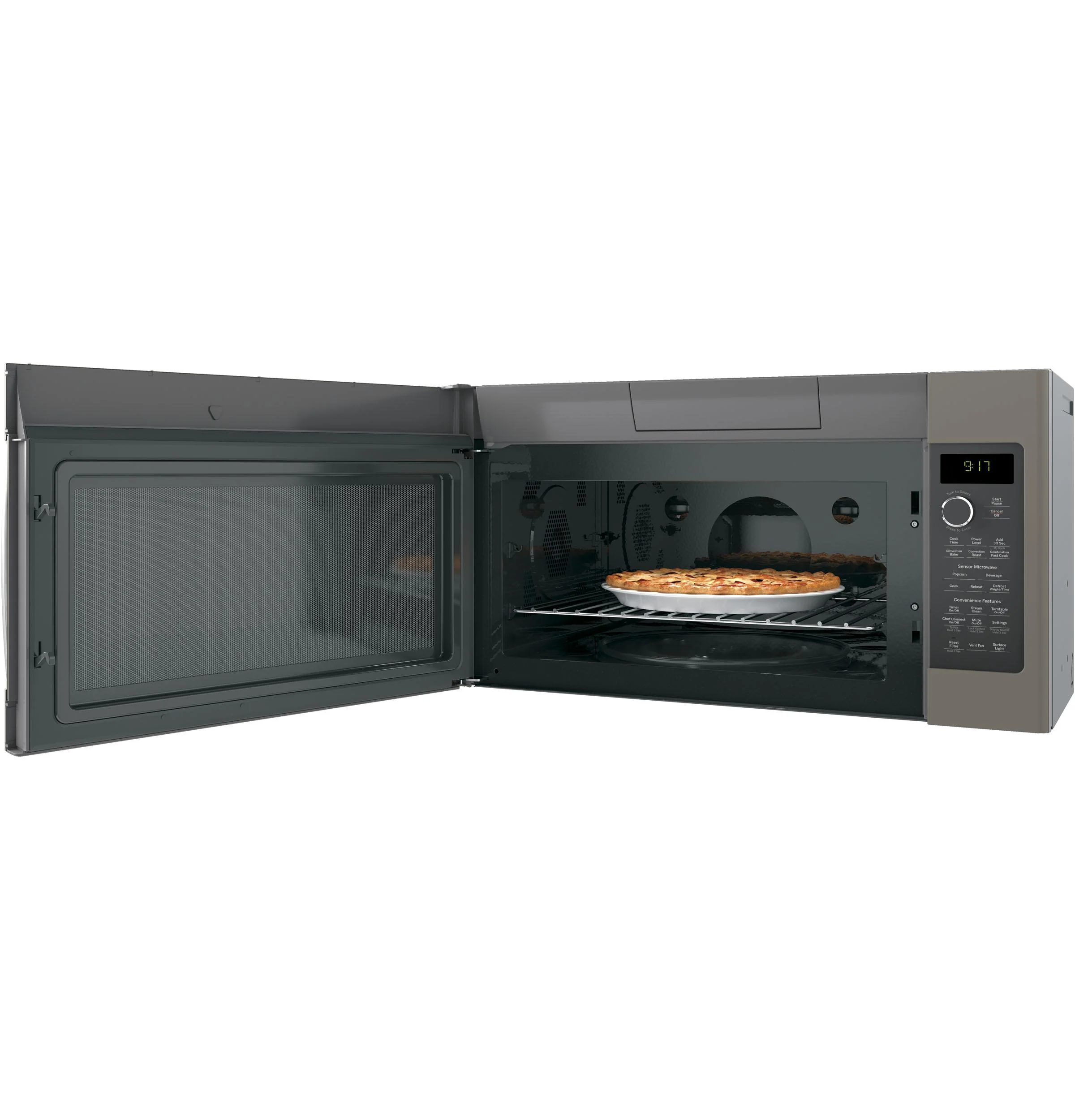 GE Profile™ 1.7 Cu. Ft. Convection Over-the-Range Microwave Oven - Image 4