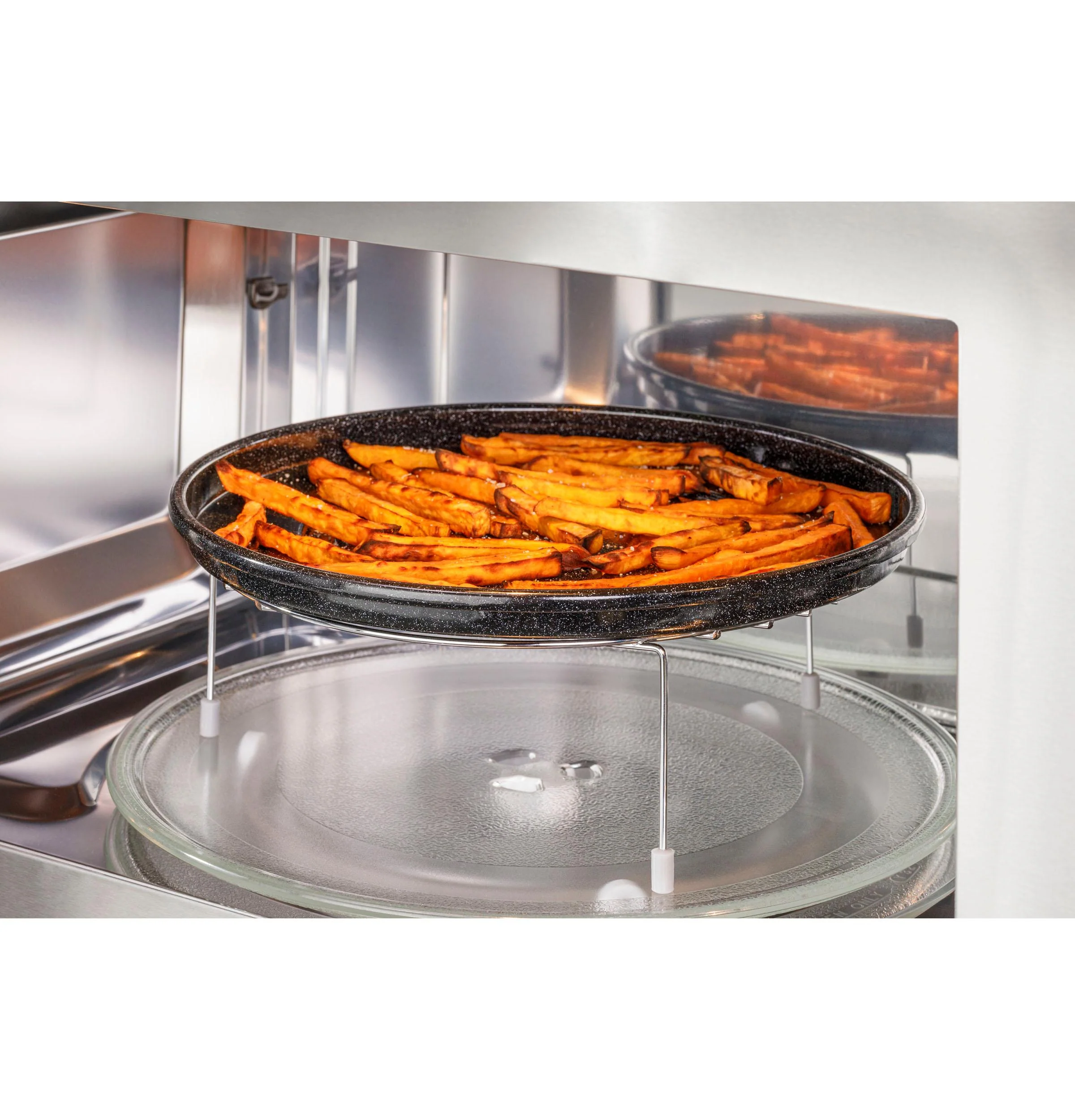 GE Profile™ 1.7 Cu. Ft. Convection Over-the-Range Microwave Oven - Image 3