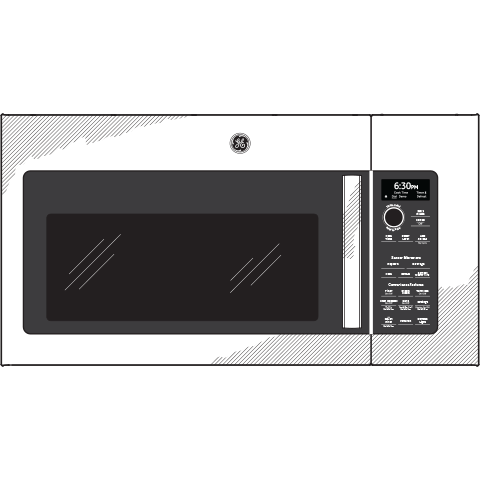 PVM9215RYSS GE Profile™ 2.1 Cu. Ft. Over-the-Range Sensor Microwave Oven - Image 12