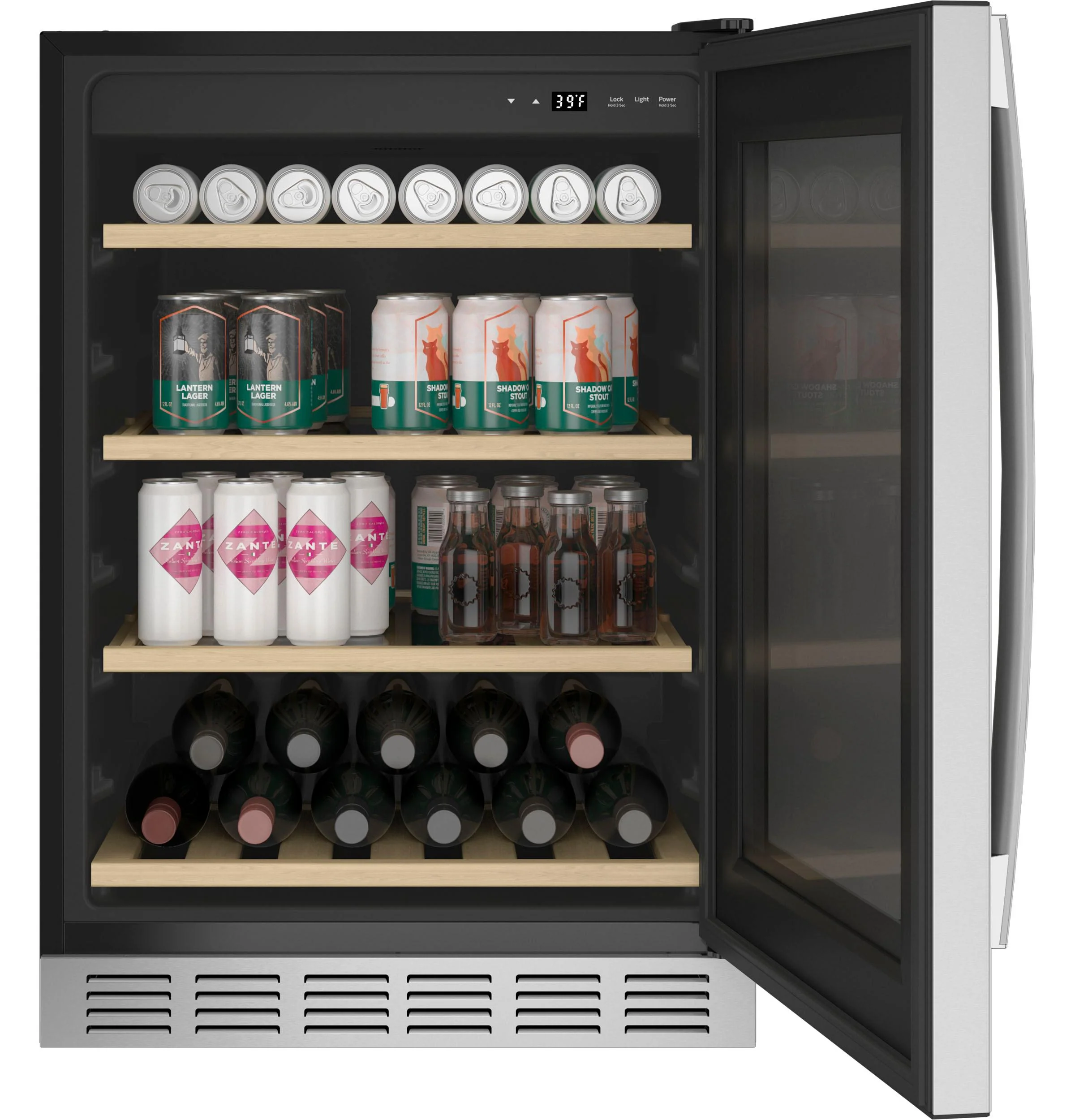 PVS06BSPSS GE Profile™ 155-Can or 52-Bottle Beverage Center - Image 4