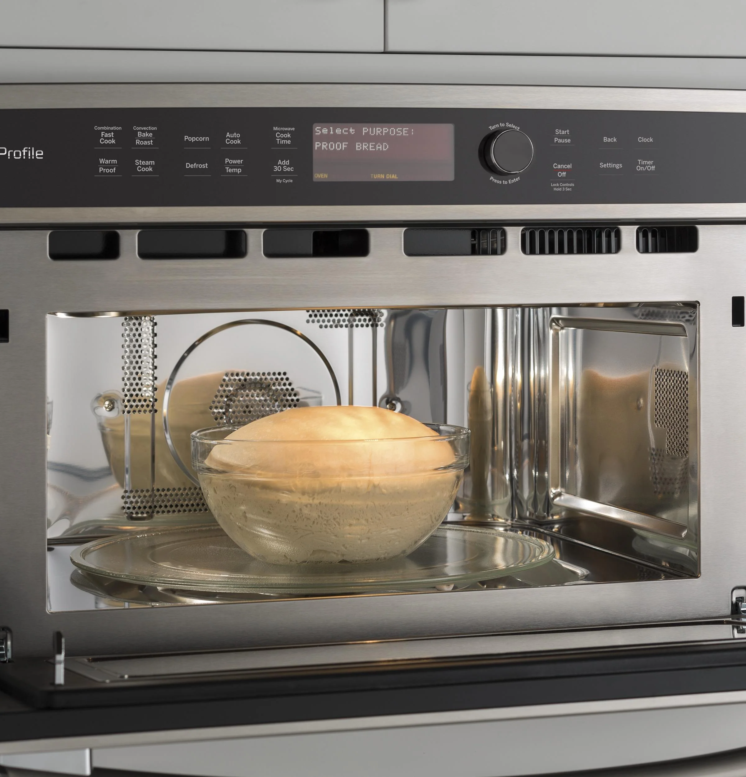 PWB7030ELES GE Profile™ Built-In Microwave/Convection Oven - Image 8