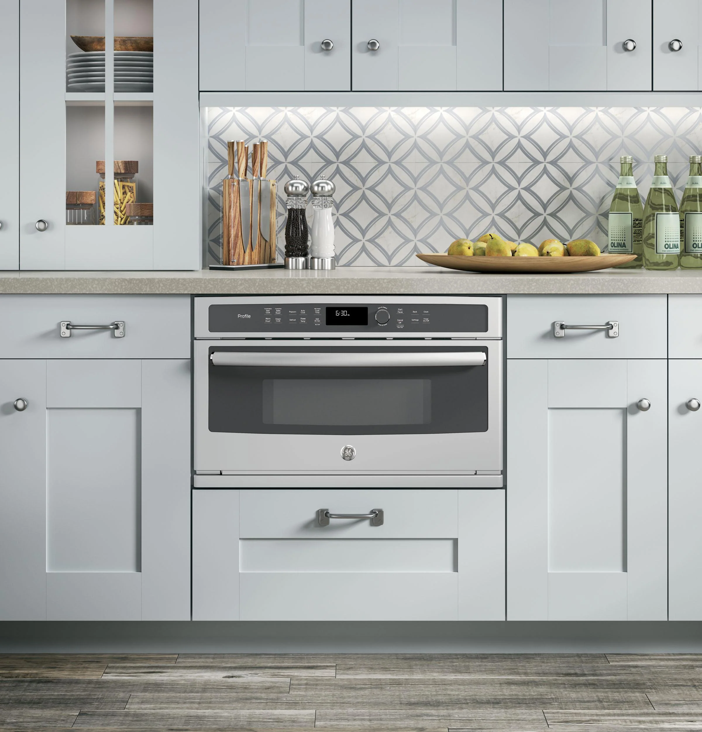 PWB7030SLSS GE Profile™ Built-In Microwave/Convection Oven - Image 14