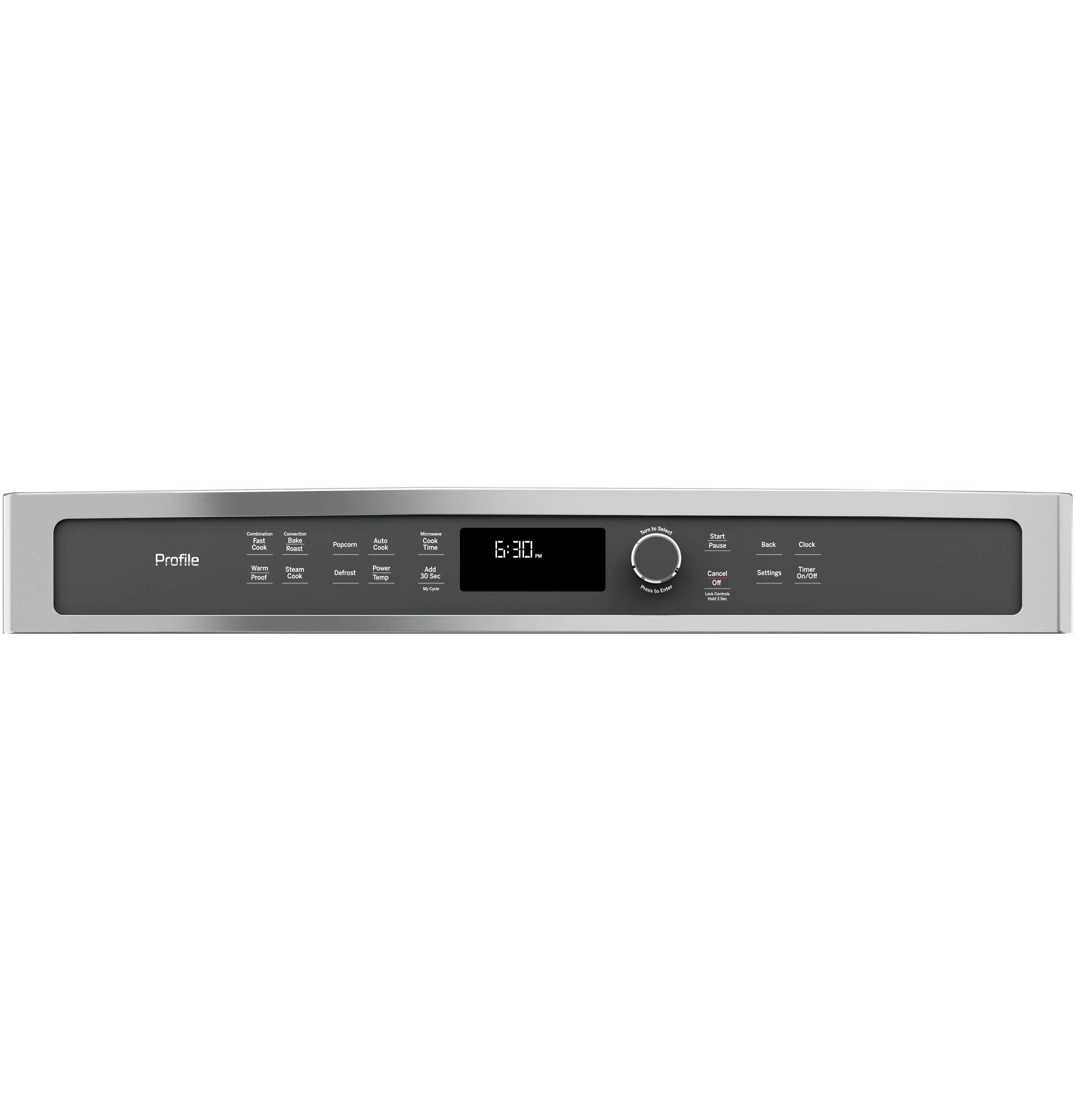 PWB7030SLSS GE Profile™ Built-In Microwave/Convection Oven - Image 2
