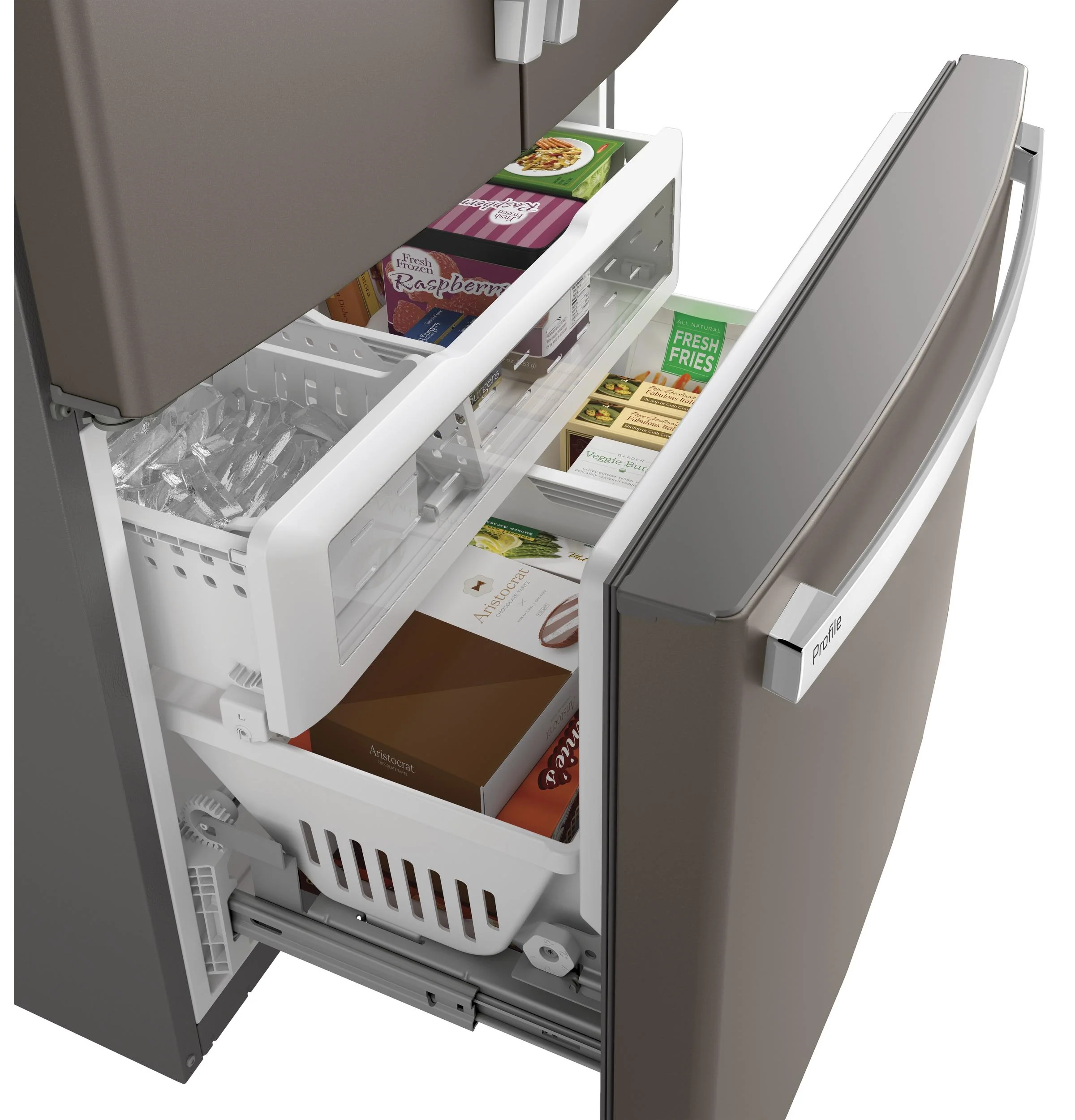 GE Profile™ Series ENERGY STAR® 23.1 Cu. Ft. Counter-Depth French-Door Refrigerator - Image 11