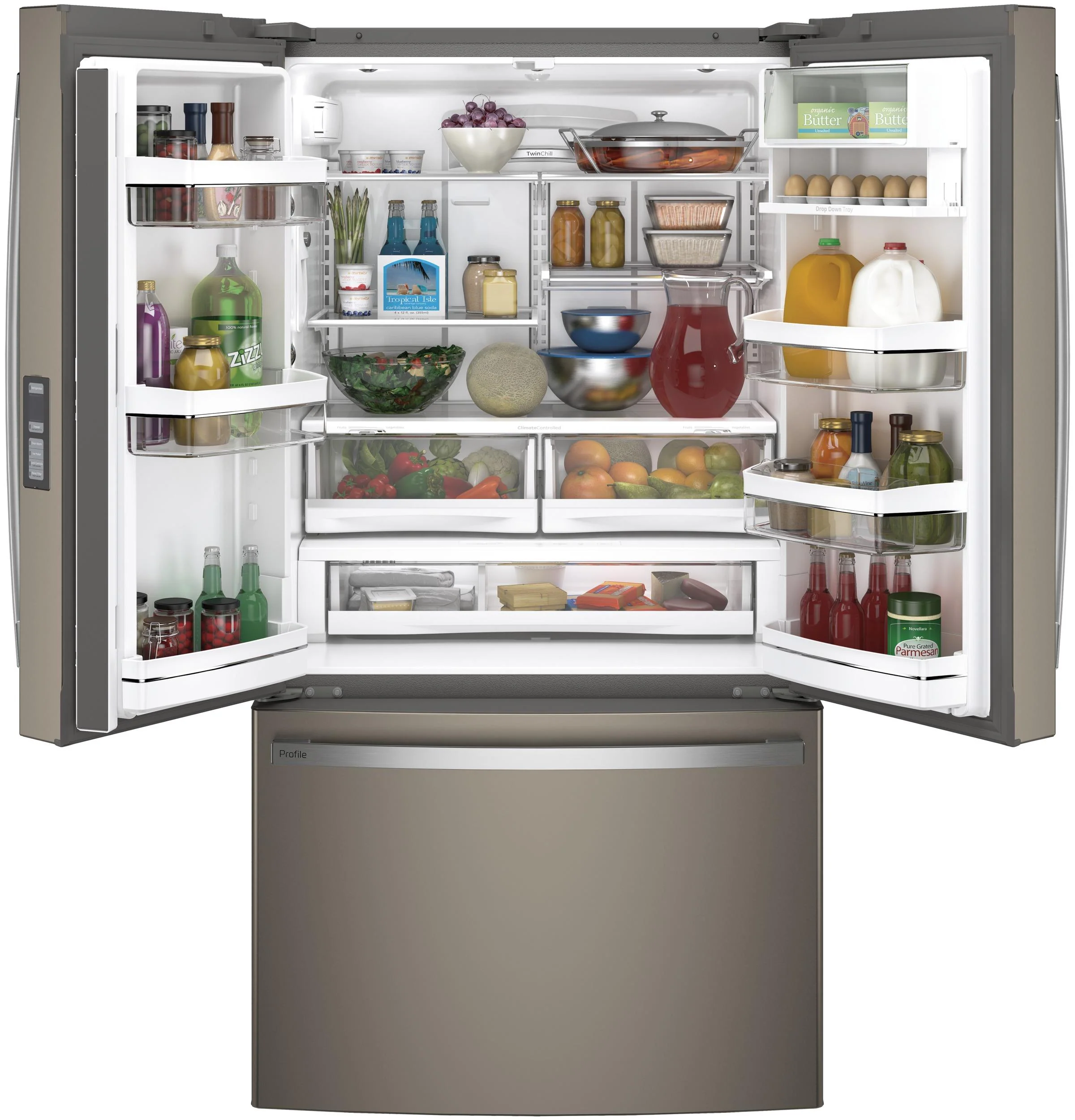 GE Profile™ Series ENERGY STAR® 23.1 Cu. Ft. Counter-Depth French-Door Refrigerator - Image 2