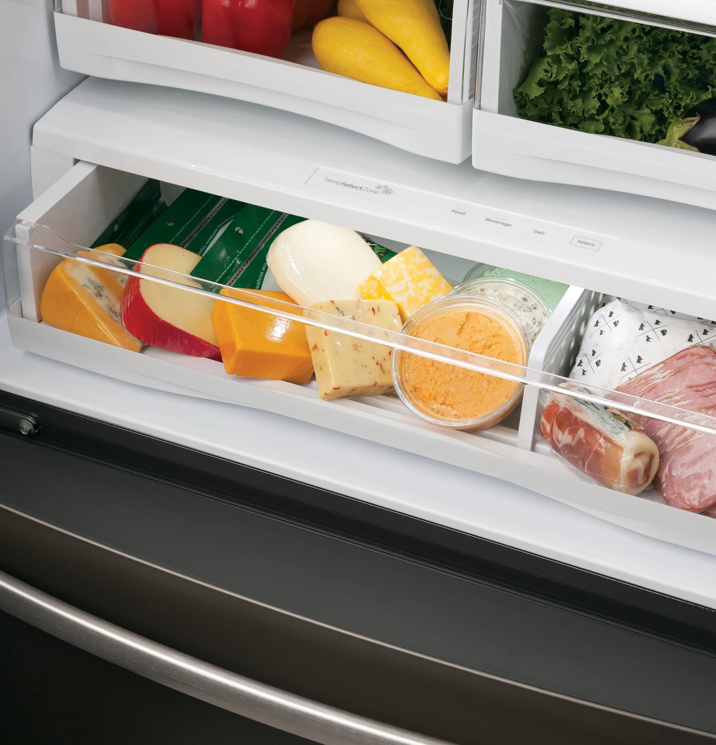 GE Profile™ Series ENERGY STAR® 23.1 Cu. Ft. Counter-Depth French-Door Refrigerator - Image 5
