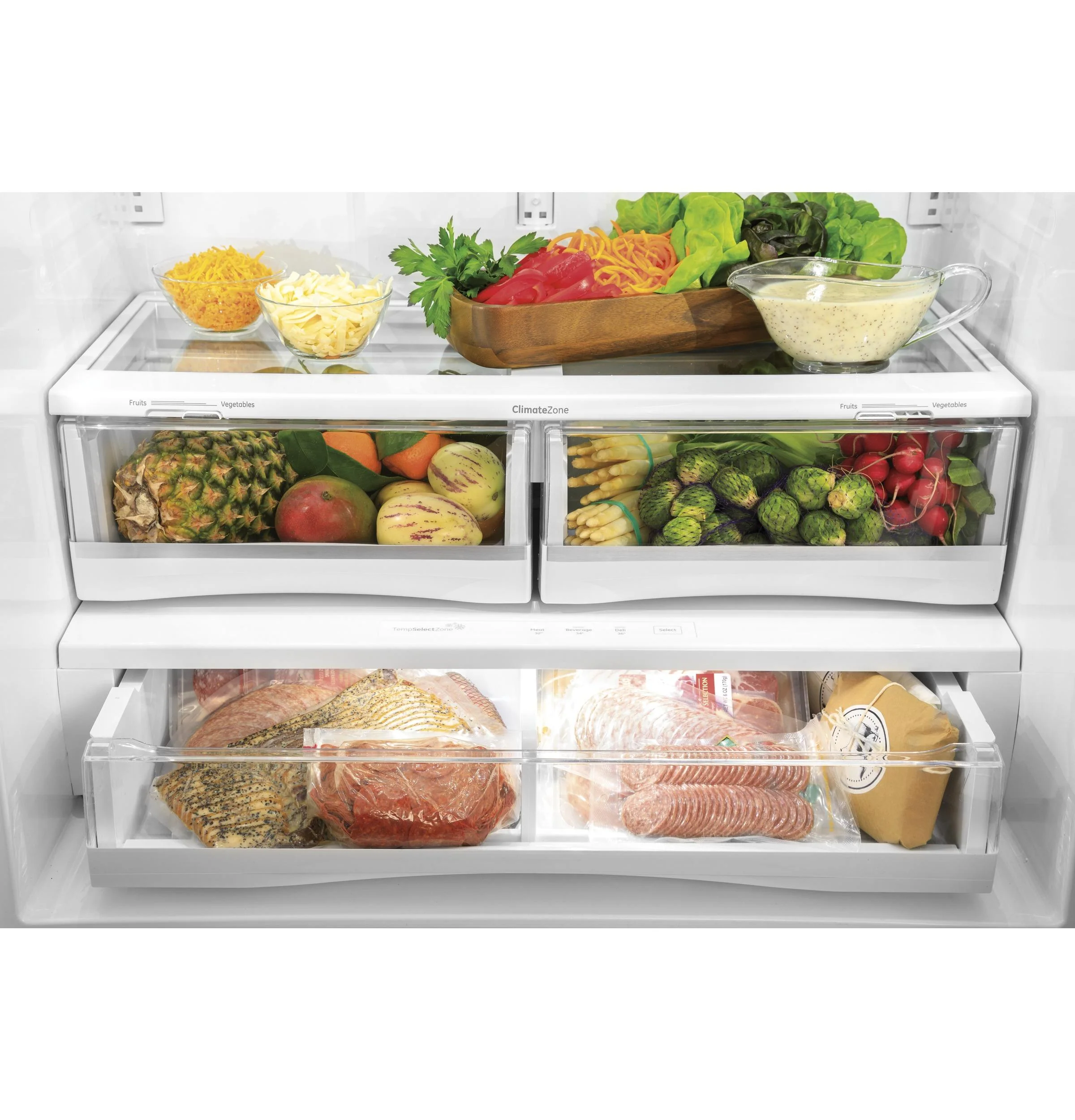 PWE23KYNFS GE Profile™ ENERGY STAR® 23.1 Cu. Ft. Counter-Depth Fingerprint Resistant French-Door Refrigerator - Image 31