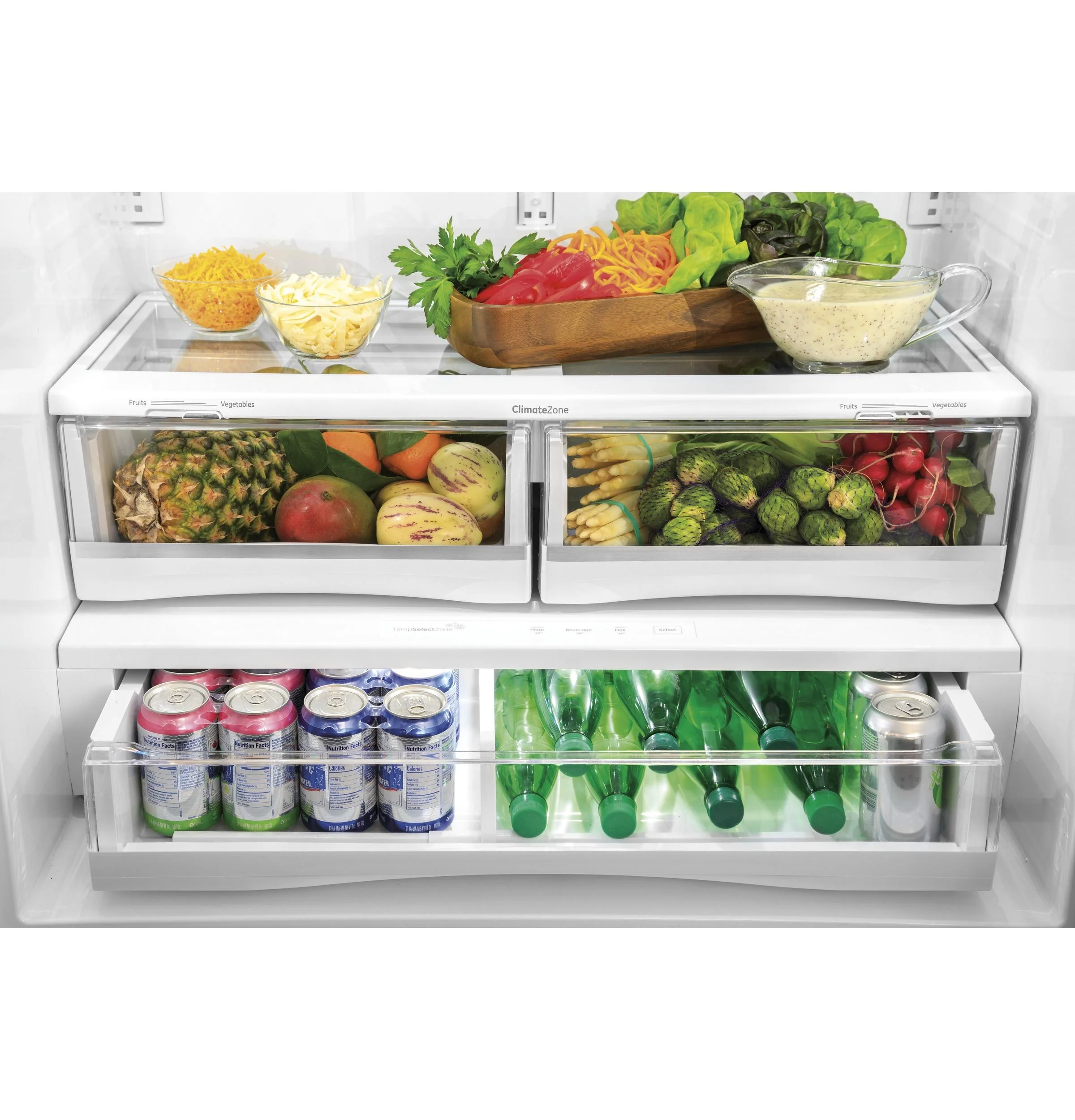 PWE23KYNFS GE Profile™ ENERGY STAR® 23.1 Cu. Ft. Counter-Depth Fingerprint Resistant French-Door Refrigerator - Image 32