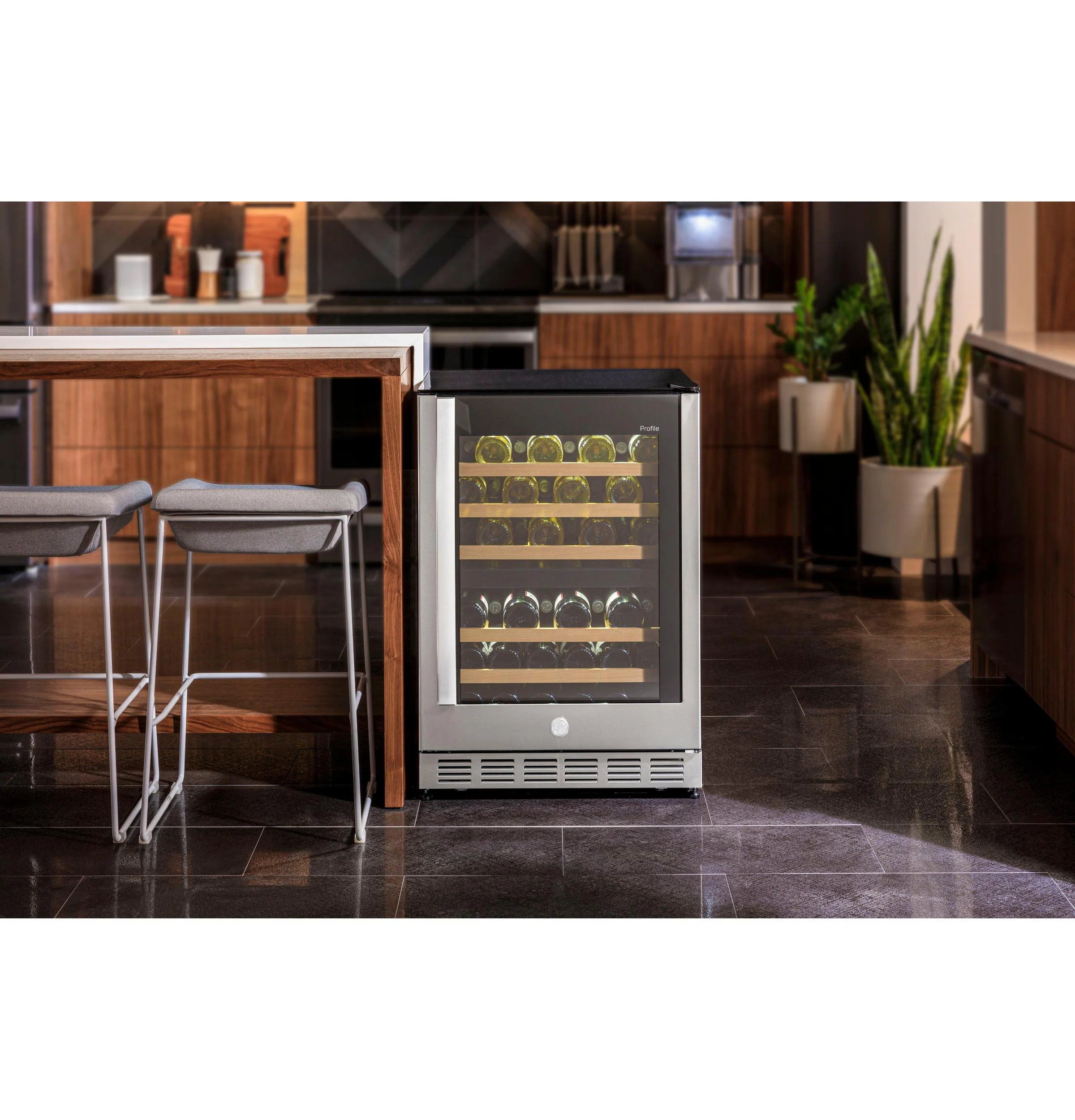 PWS06DSPSS GE Profile™ 44-Bottle Dual Zone Wine Cooler - Image 13