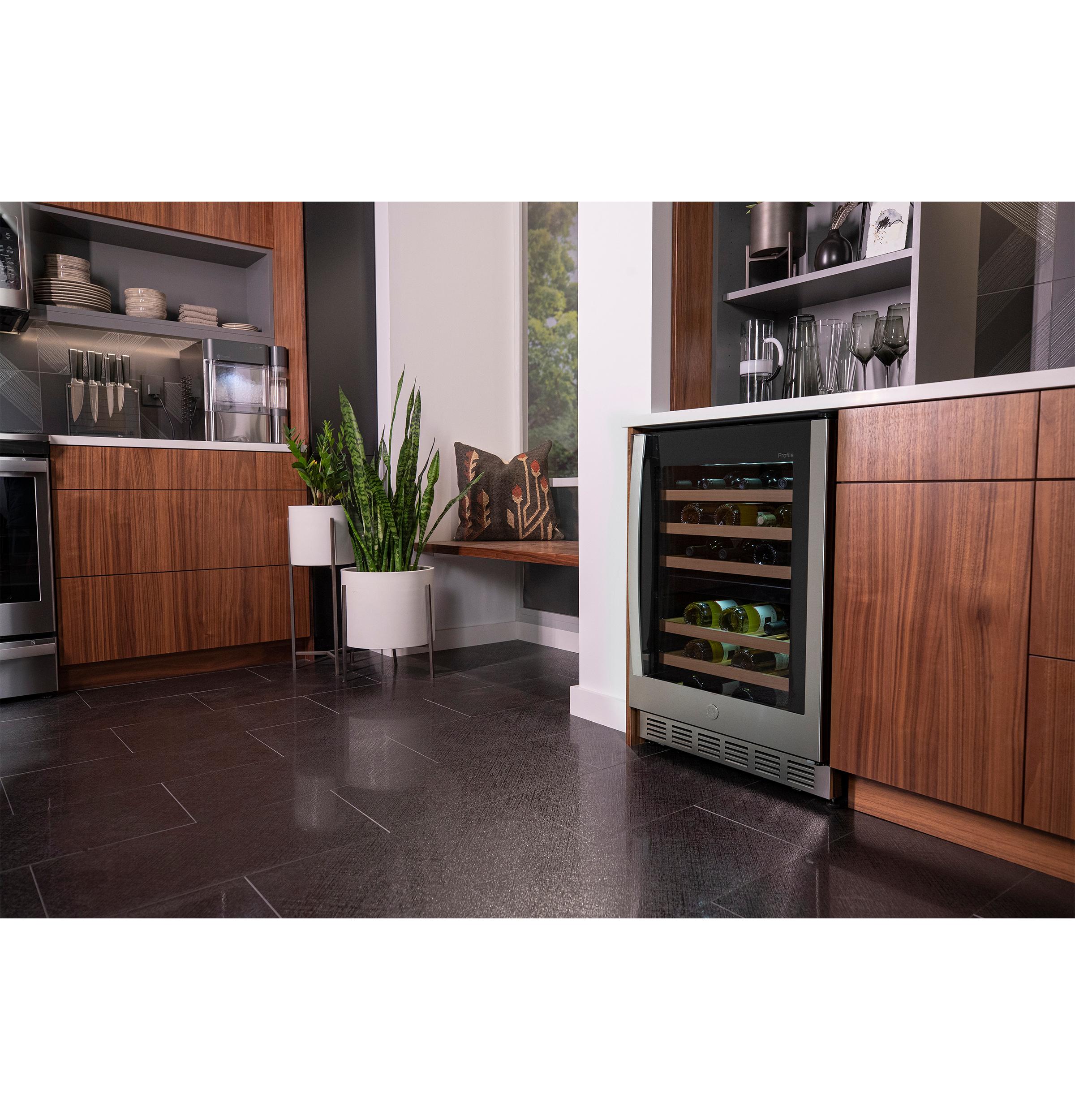 PWS06DSPSS GE Profile™ 44-Bottle Dual Zone Wine Cooler - Image 8