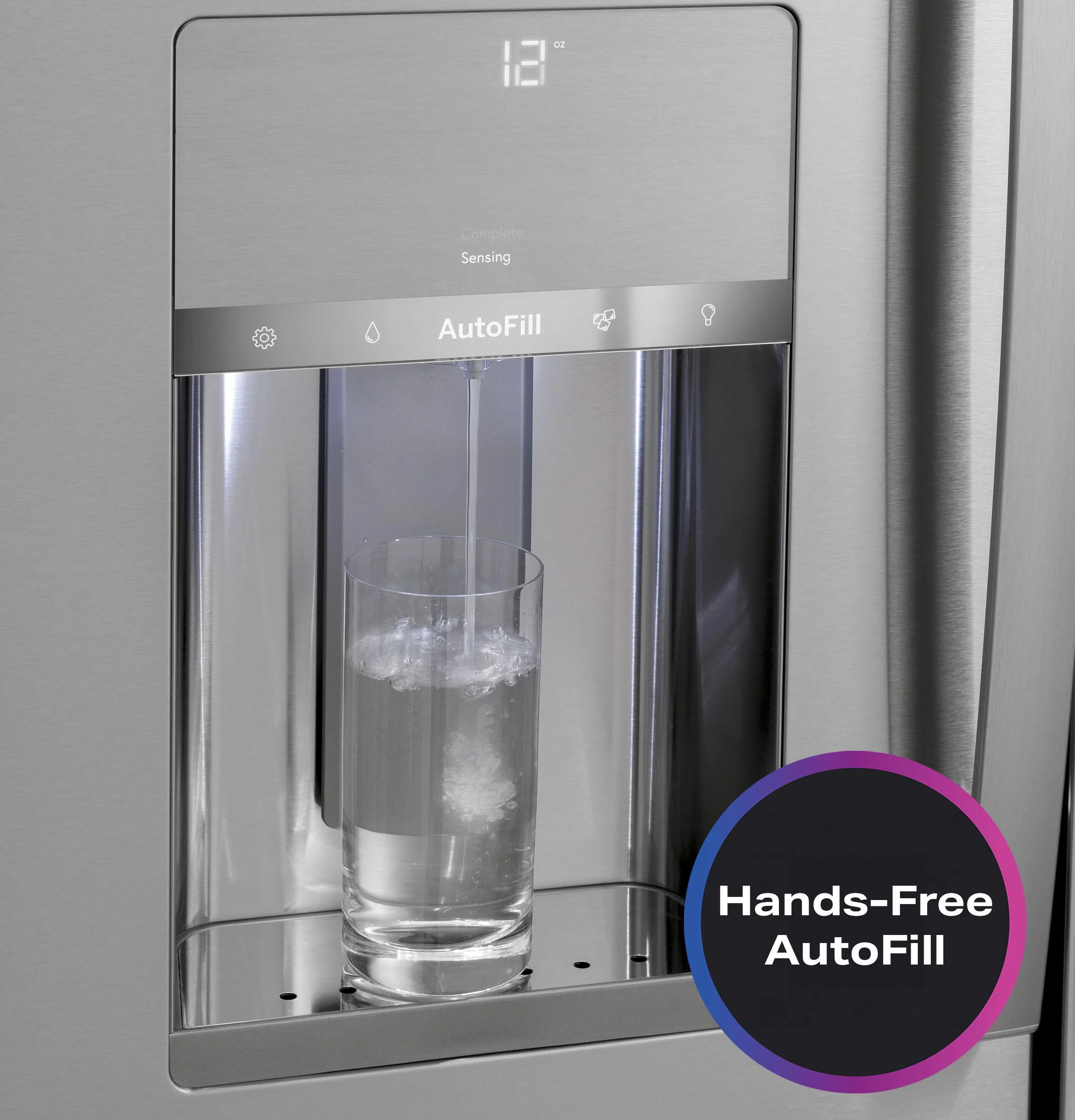 PXD22BYPFS GE Profile™ 22.4 Cu. Ft. Smart Counter-Depth Fingerprint Resistant 4-Door French-Door Refrigerator with Door In Door - Image 6