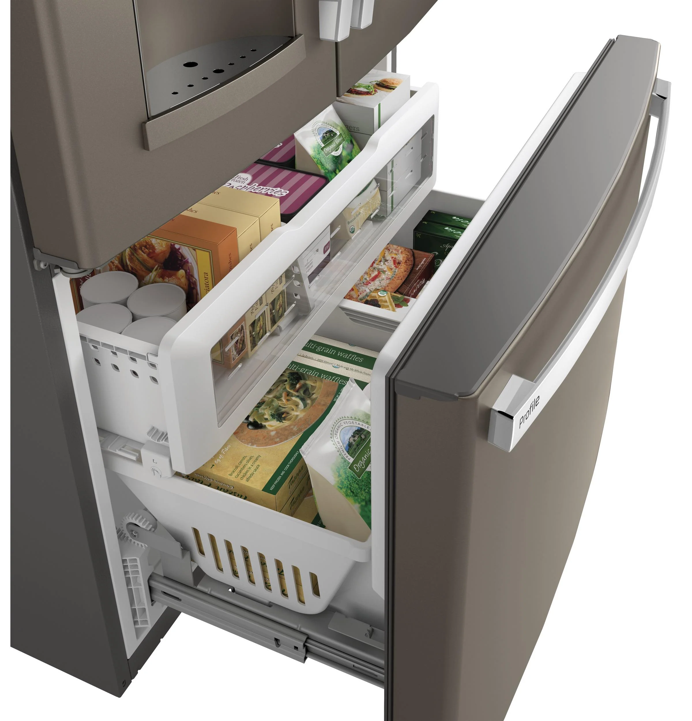 GE Profile™ Series ENERGY STAR® 22.1 Cu. Ft. Counter-Depth French-Door Refrigerator with Hands-Free AutoFill - Image 16