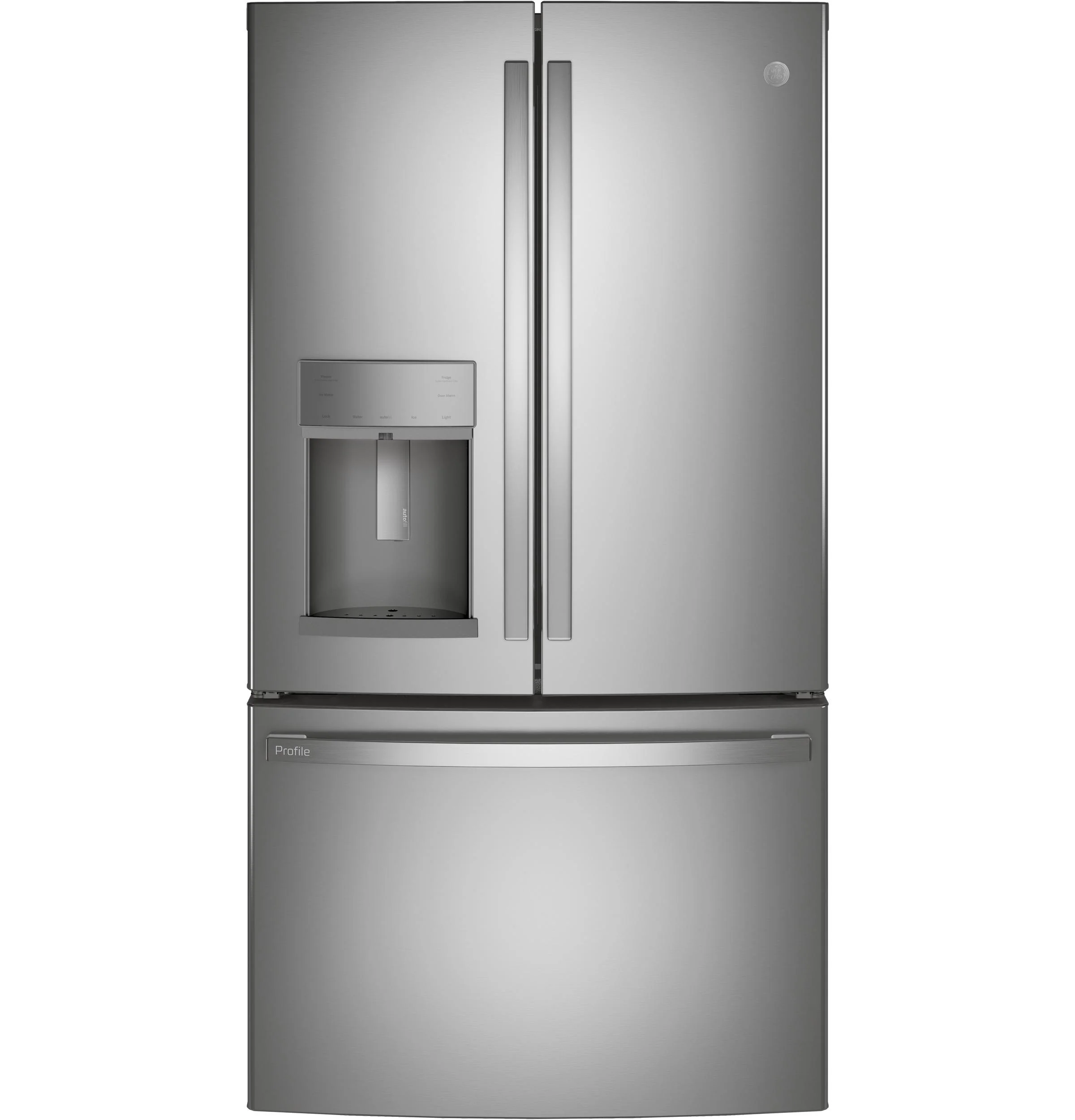 PYE22KYNFS GE Profile™ ENERGY STAR® 22.1 Cu. Ft. Counter-Depth Fingerprint Resistant French-Door Refrigerator with Hands-Free AutoFill - Image 31