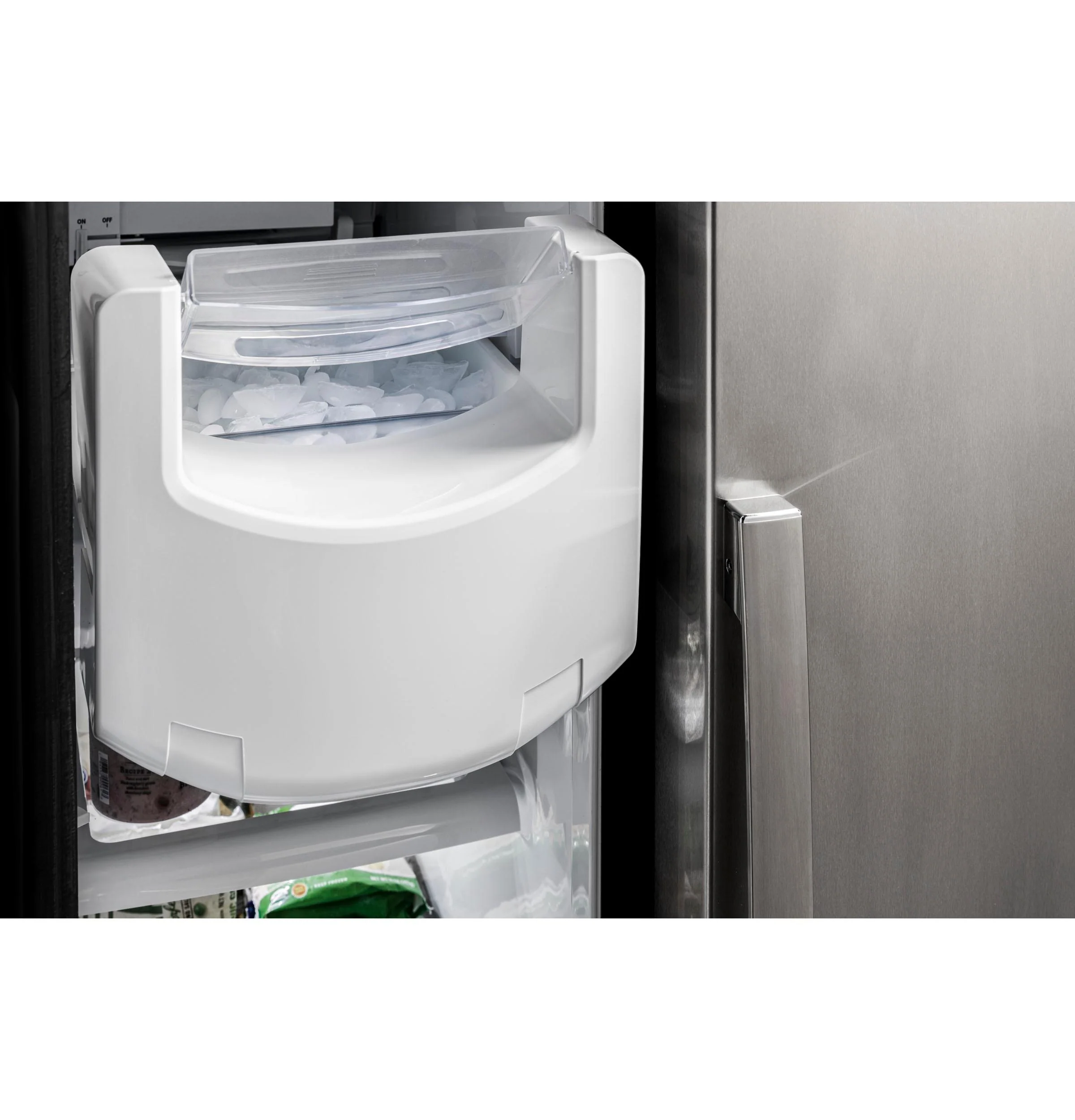 PZS22MYKFS GE Profile™ 21.9 Cu. Ft. Counter-Depth Side-By-Side Refrigerator - Image 9