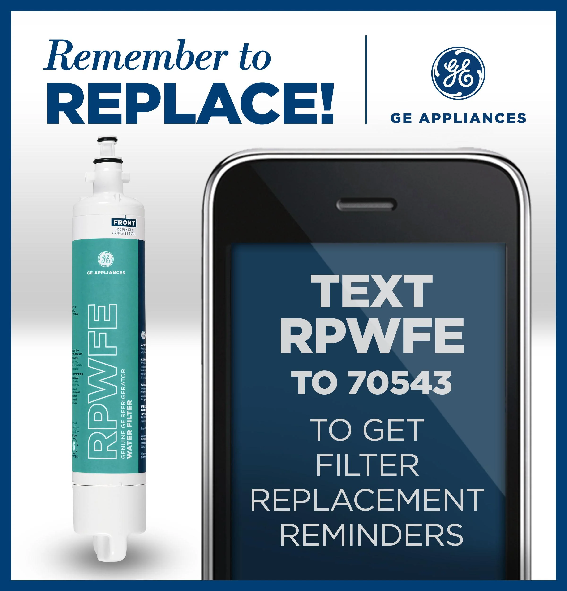 RPWFE GE(R) RPWFE REFRIGERATOR WATER FILTER - Image 5